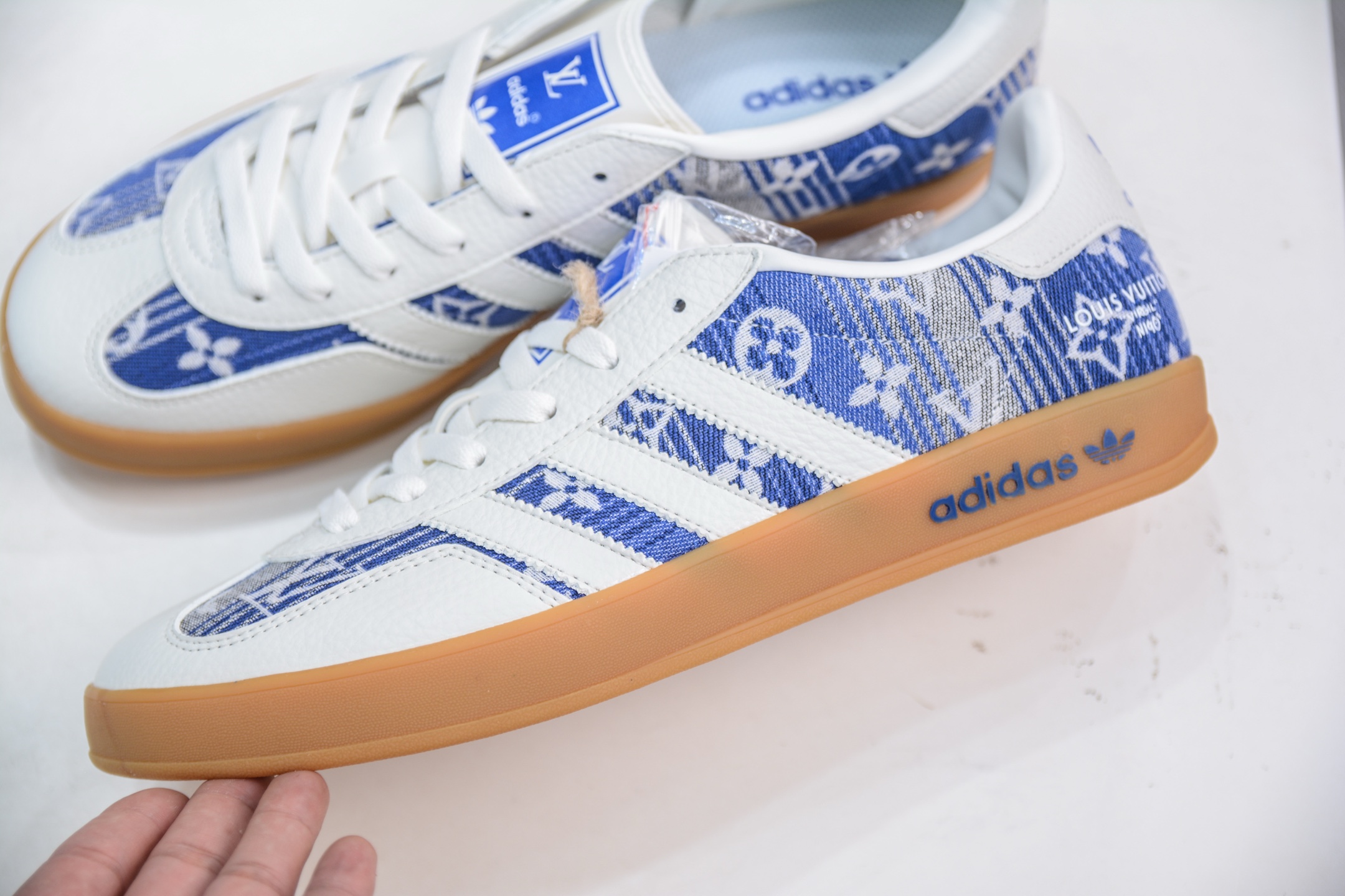 Adidas Samba OG x Louis Vuitton White Blue Denim Sneakers 8 i1751466512746 47 0 6
