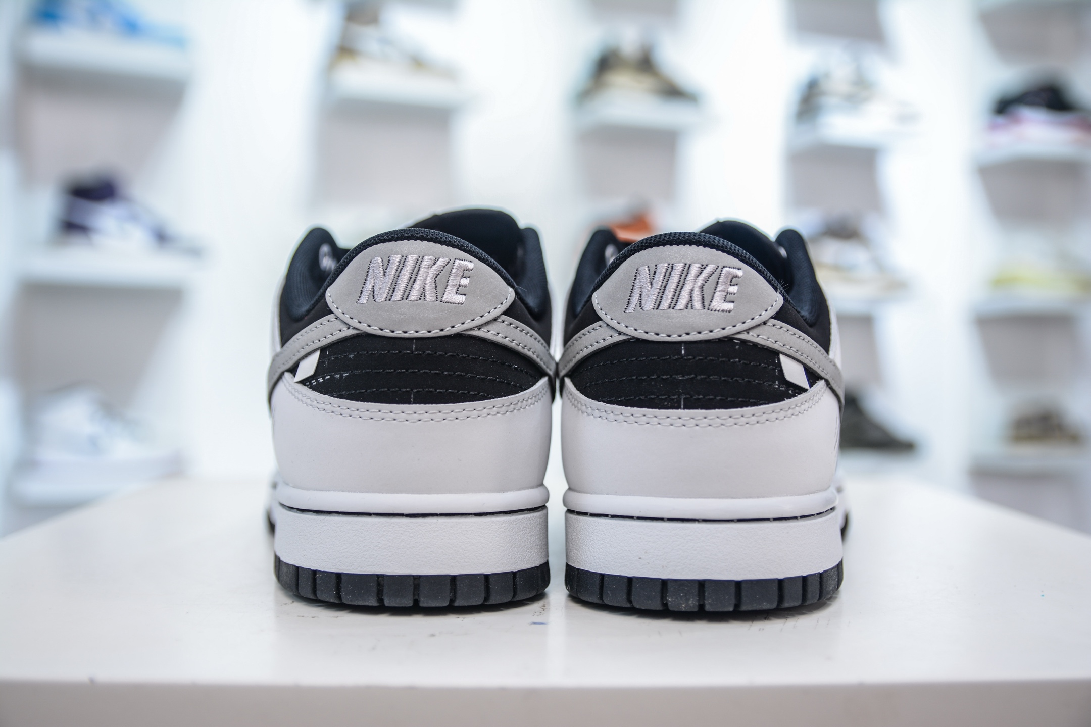 Nike Dunk Low 'Fog Grey/Black' Street Style Sneakers - WB0414 002 3 i1751466720536 3872 0 1