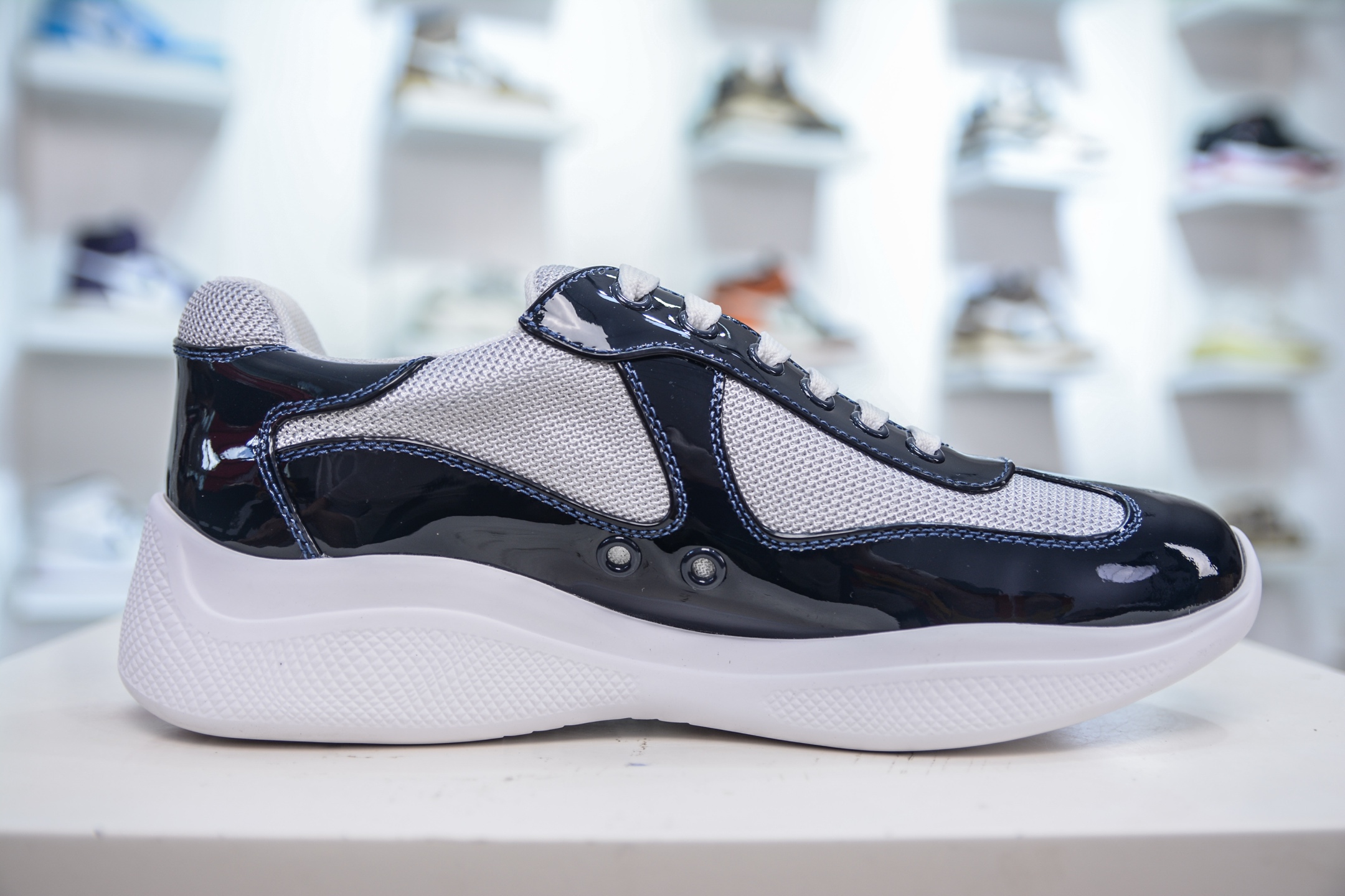 Prada Trainer Sneakers: Italian Leather, Complex Design, Supreme Comfort 4 i1751467729211 4304 0 2
