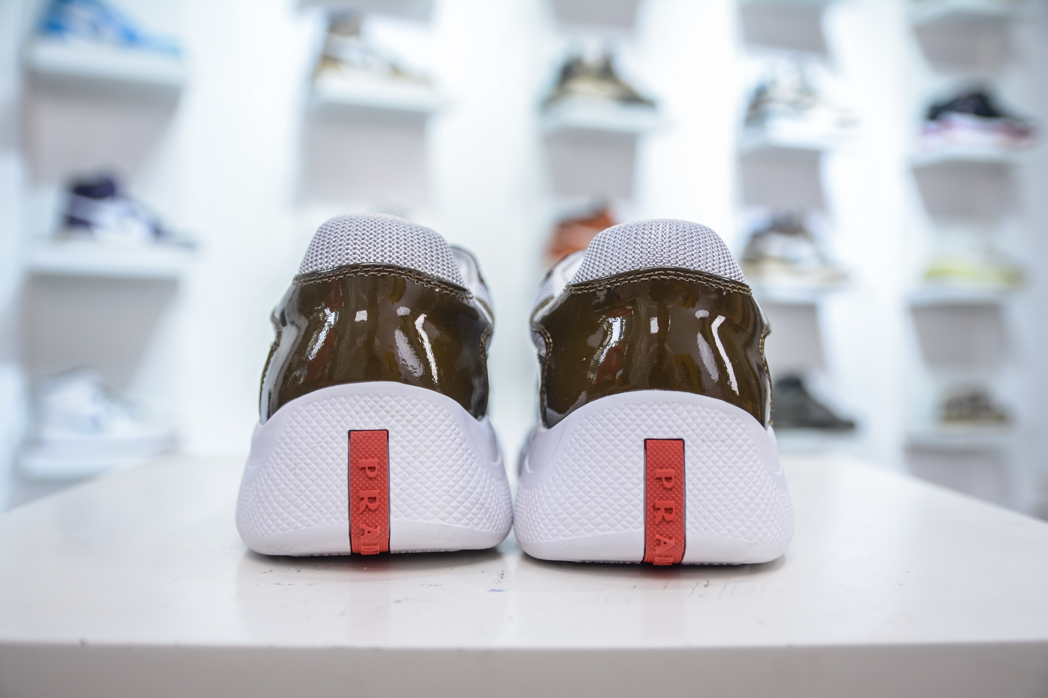 Prada Trainer Sneakers - Brown Leather & Mesh, Comfortable Fit & Stylish Design 3 i1751467777092 4147 0 1
