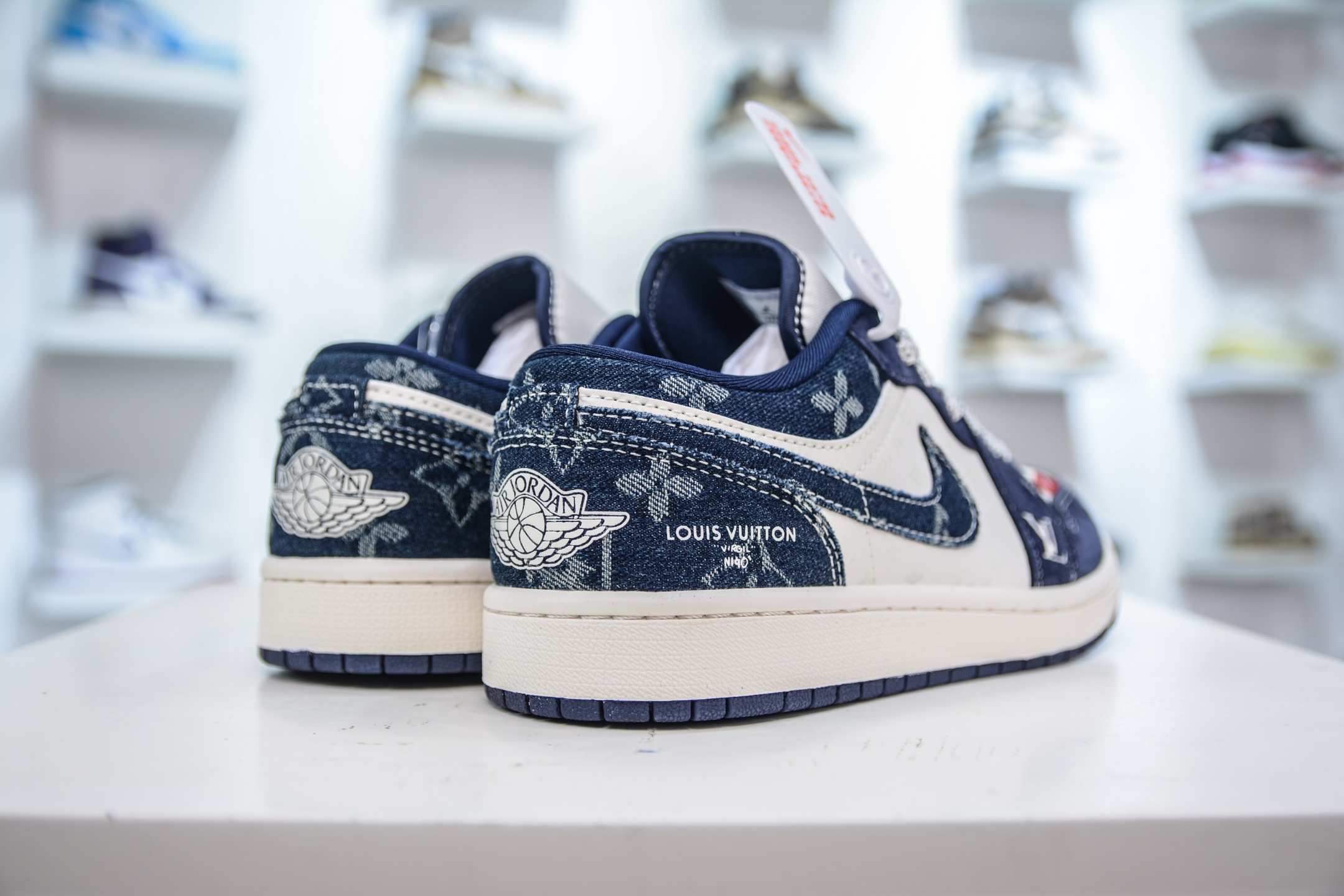 270 Air Jordan AJ1 Low X Louis Vuitton 低帮联名LV-白蓝牛仔 YX5066-368-Chinese UA Cheap High Quatity Brand Clothes Bags handbags Sneakers wholesale wholesaler seller from China Factory suppliers Fashion Clothing Shoes best Quality Beautiful Price 270 Air Jordan AJ1 Low X Louis Vuitton 低帮联名LV-白蓝牛仔 YX5066-368