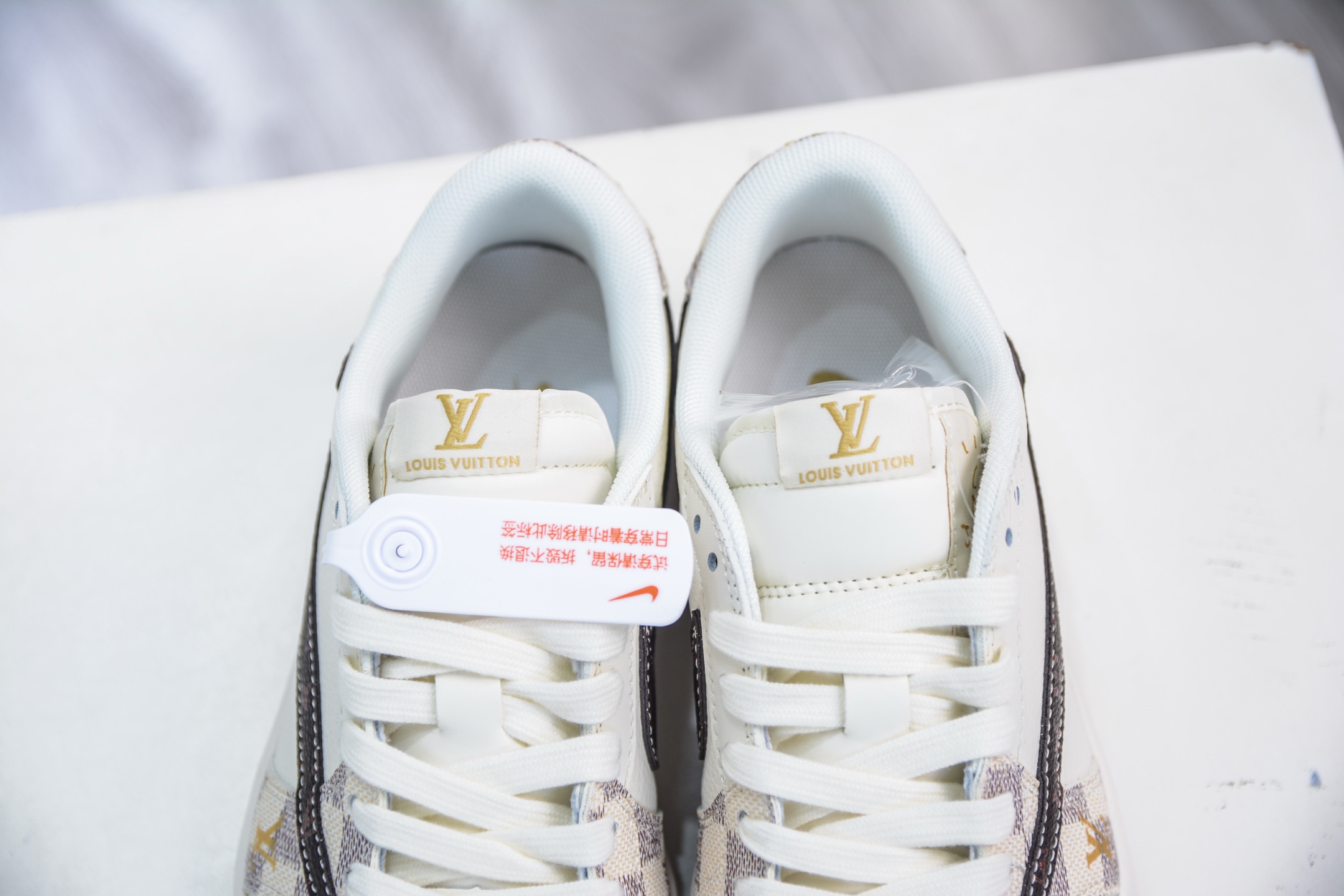 TS x Air Jordan x Louis Vuitton Air Jordan 1 Low - Brown Custom Sneaker 8 i1751637498408 7158 0 7