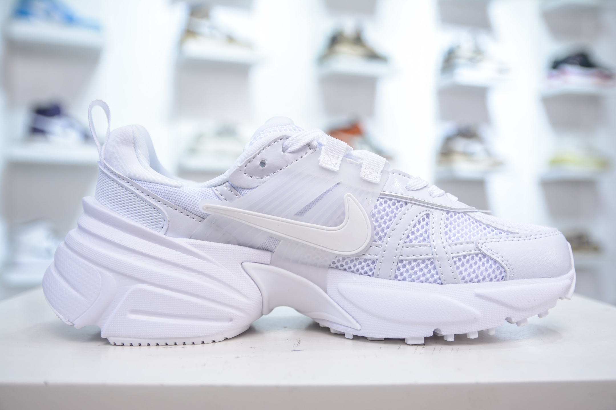 Nike V2K Runtekk Retro Low-Top Running Shoes - Cushioned, Breathable, Stylish 4 i1751638096321 4653 0 2