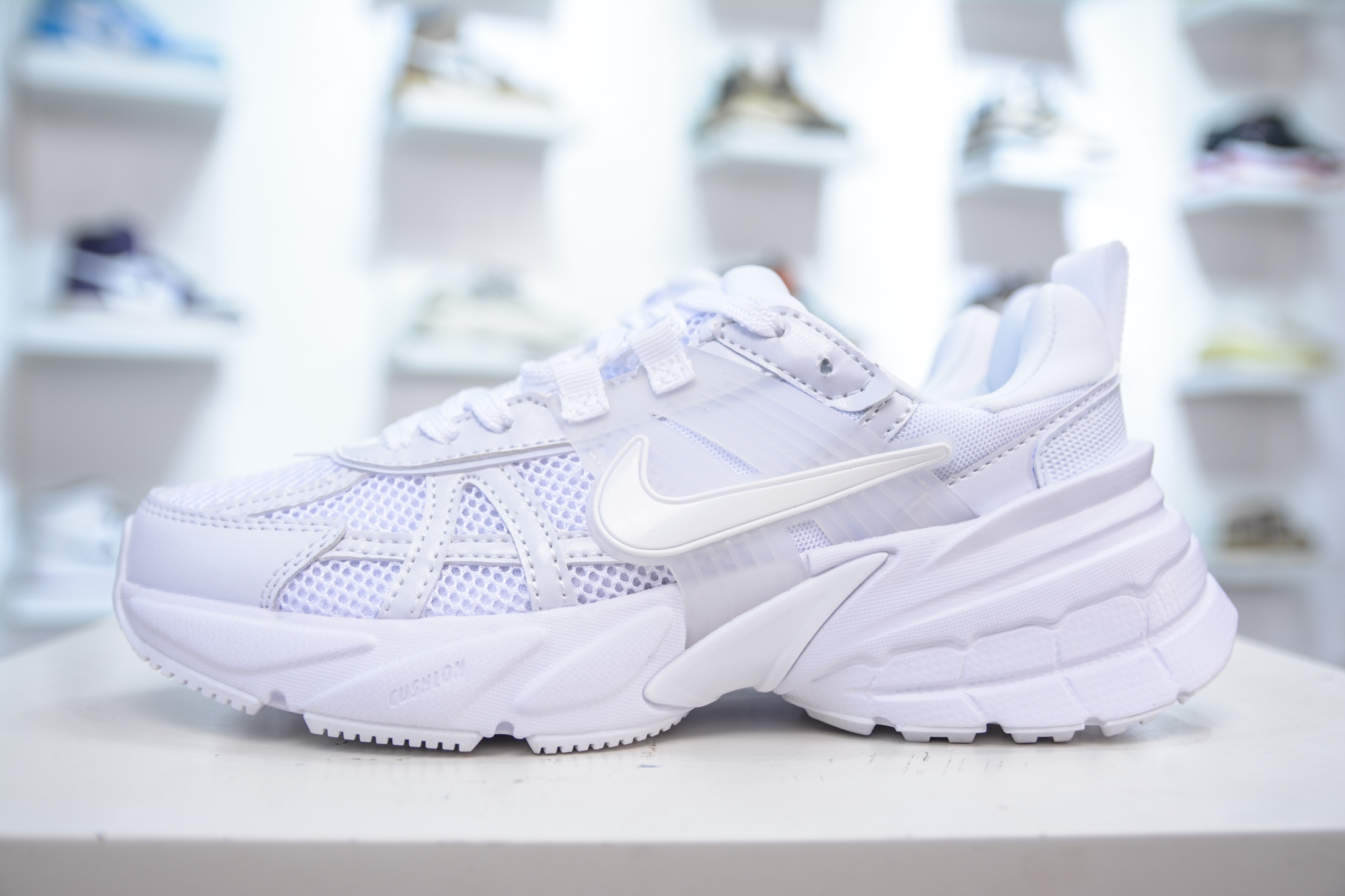 Nike V2K Runtekk Retro Low-Top Running Shoes - Cushioned, Breathable, Stylish 2 i1751638096356 1678 0 0