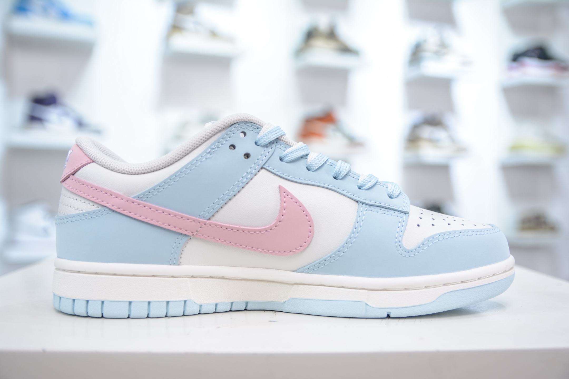 YC纯原 Nike Dunk Low 仙桃苏打 白蓝粉 BP0508-034-莆田鞋,莆田鞋货源,高仿鞋,高仿鞋货源,安福档口,莆田高仿鞋,莆田鞋批发,高仿鞋批发,莆田高仿运动鞋,高仿运动鞋,莆田运动鞋 YC纯原 Nike Dunk Low 仙桃苏打 白蓝粉 BP0508-034