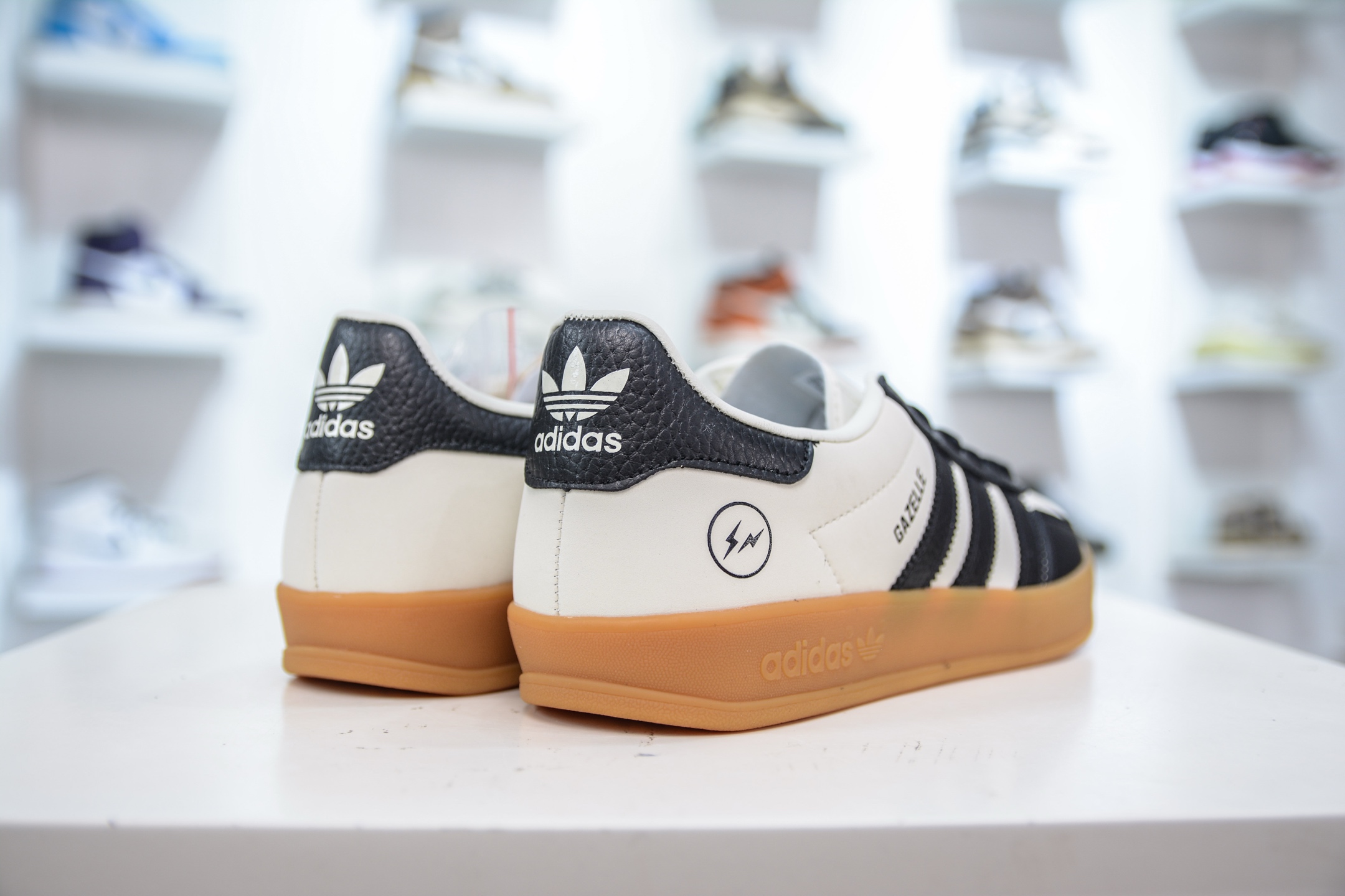 SAMBA OG x Fragment Design 闪电联名-米白黑 SC9207-722