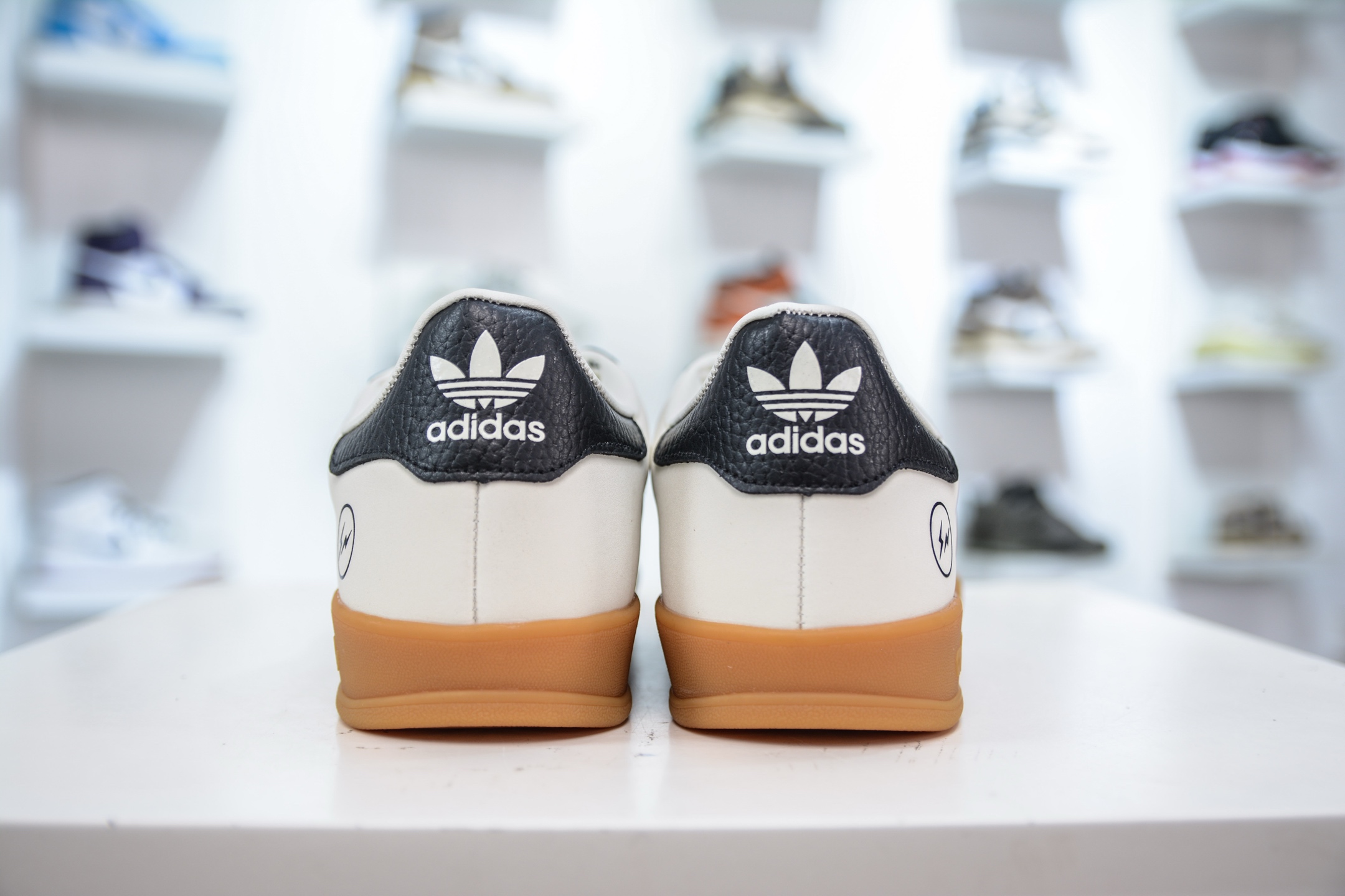 SAMBA OG x Fragment Design 闪电联名-米白黑 SC9207-722