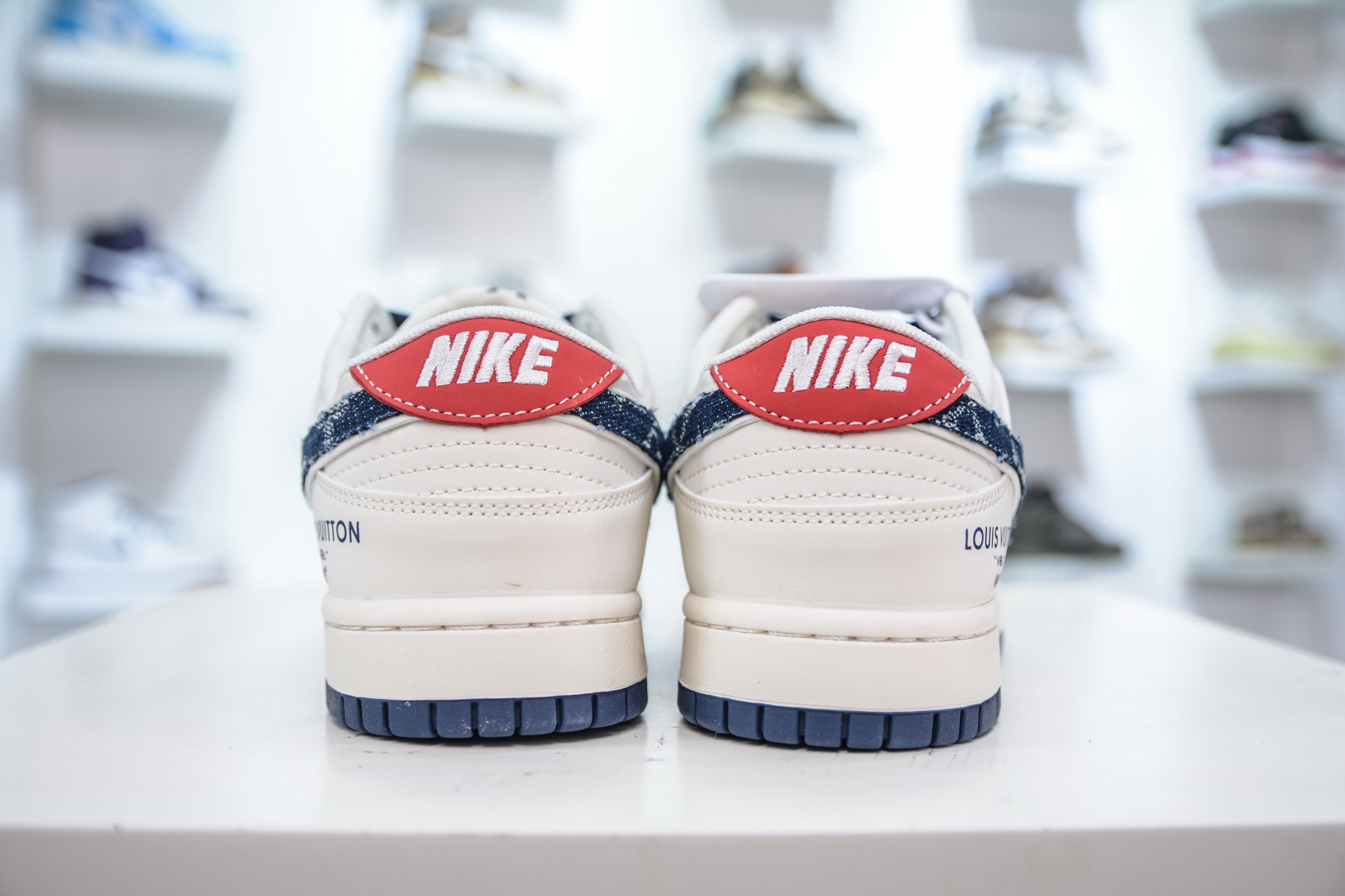 Nike SB Dunk Low x Louis Vuitton LV联名-白蓝牛仔勾 JP1628-037