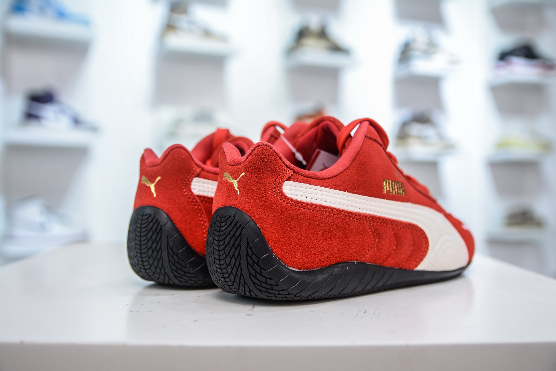 200 X版纯原 PUMA Speedcat OG 百搭单品 PUMA Speedcat OG 舒适运动 防滑轻便 低帮 生活休闲鞋 406329-02