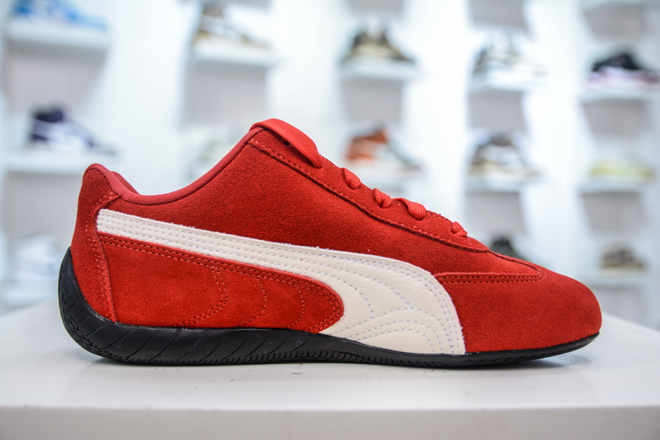 200 X版纯原 PUMA Speedcat OG 百搭单品 PUMA Speedcat OG 舒适运动 防滑轻便 低帮 生活休闲鞋 406329-02