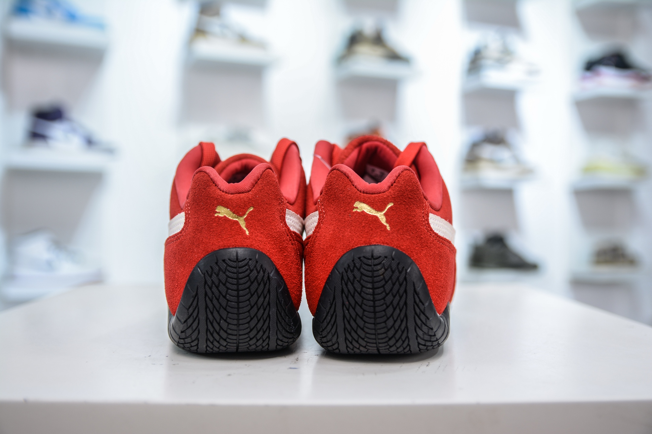 200 X版纯原 PUMA Speedcat OG 百搭单品 PUMA Speedcat OG 舒适运动 防滑轻便 低帮 生活休闲鞋 406329-02