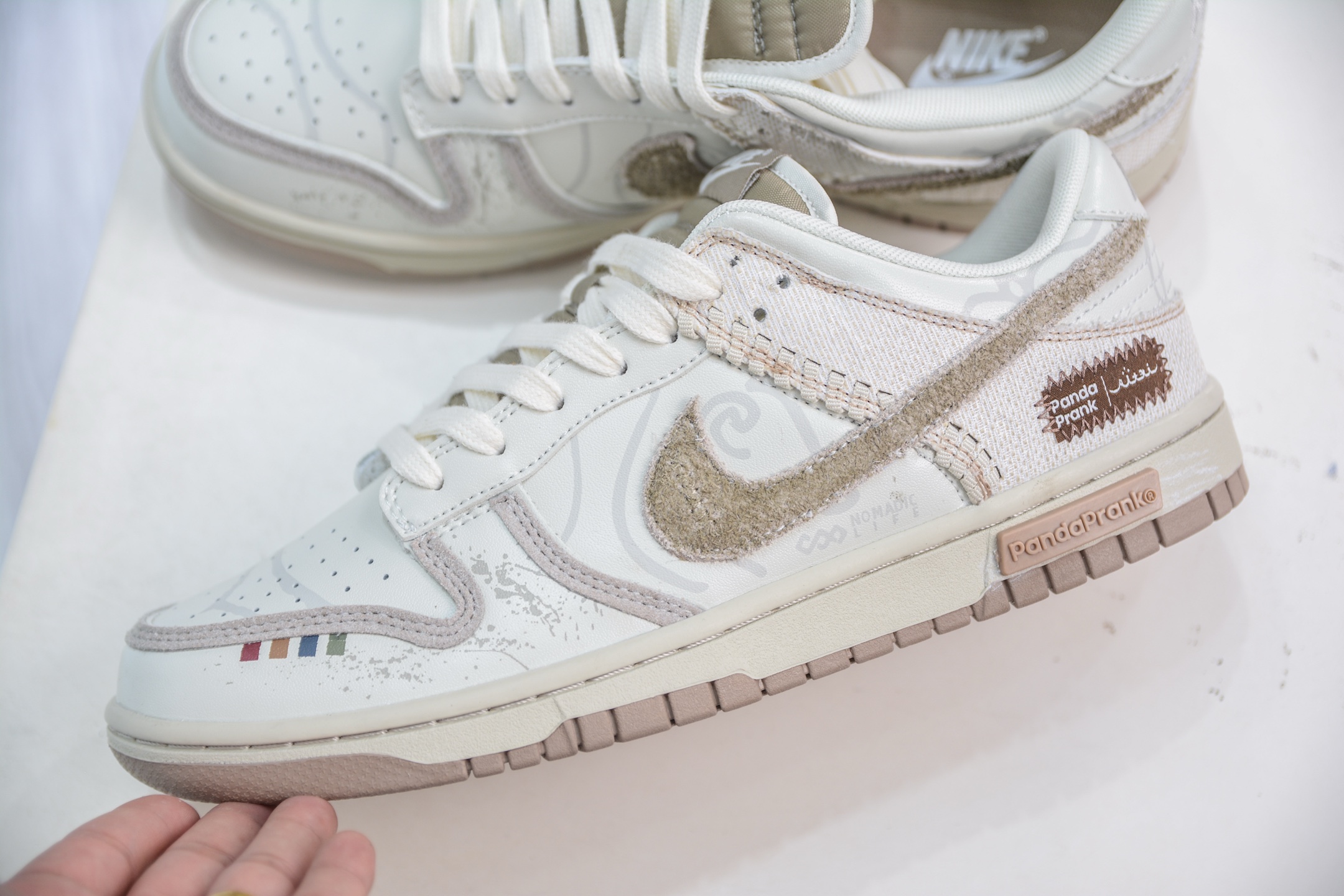 Nike Dunk Low 山影漫步 月语 米白黄 HQ1175-240