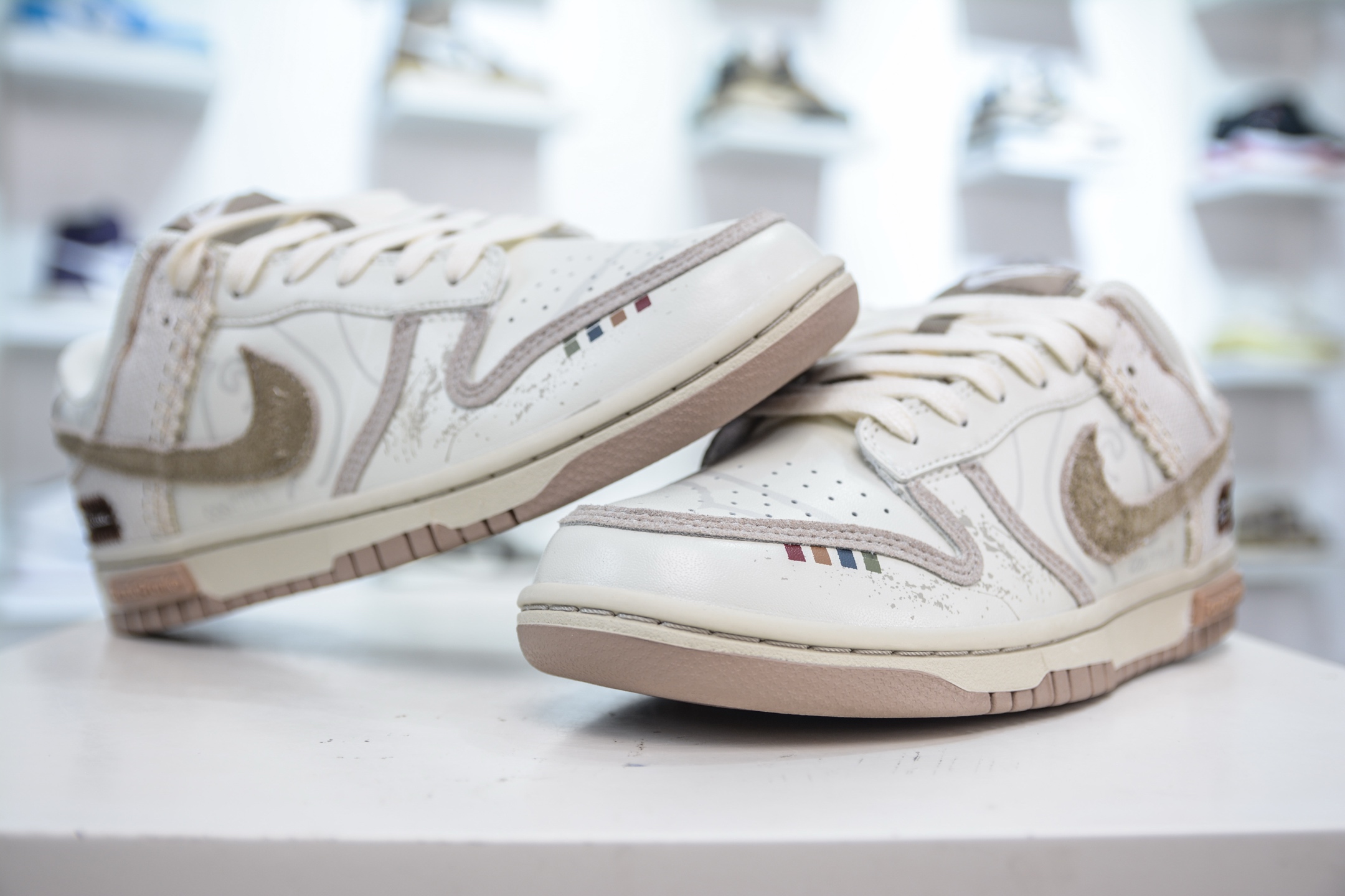 Nike Dunk Low 山影漫步 月语 米白黄 HQ1175-240