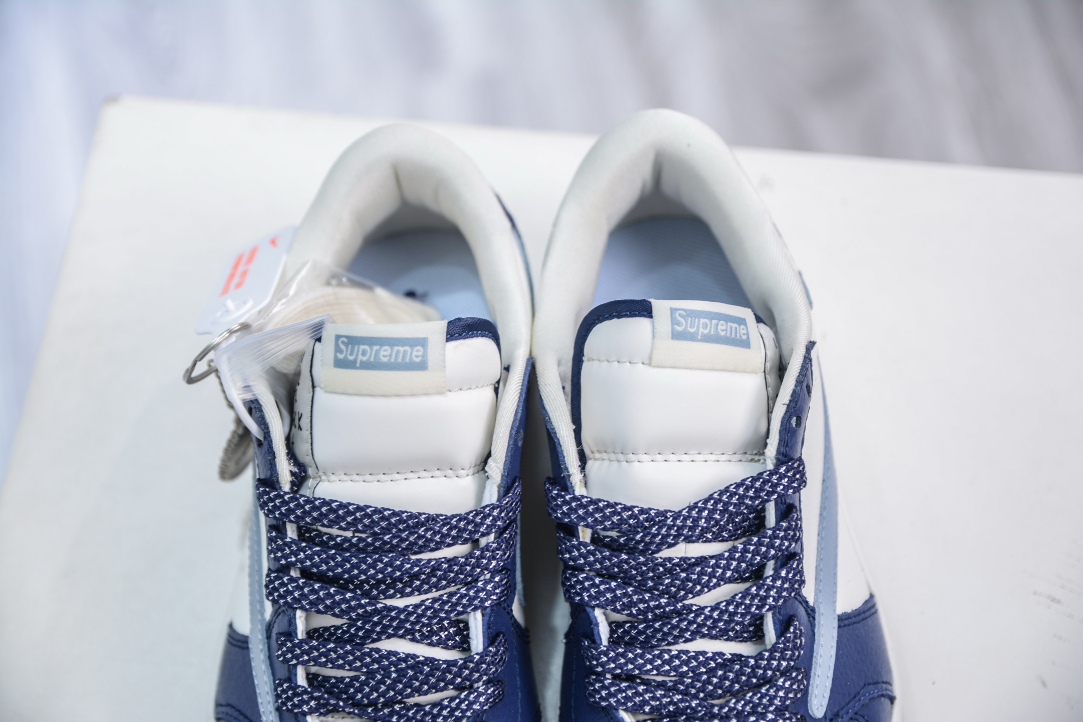 Travis Scott x Nike Air Jordan 1 Low Supreme White Blue - Size 36-45 9 i1751900957884 5268 0 7