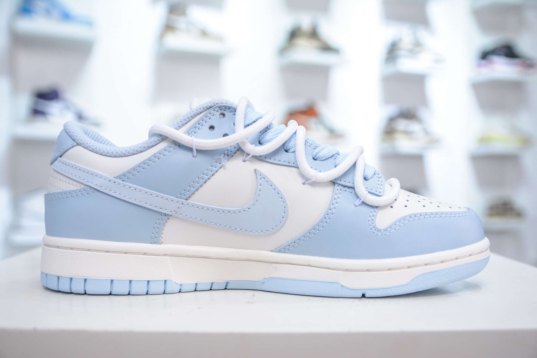 YC纯原 Nike Dunk Low 洛水 白蓝绑带 BW0510-060