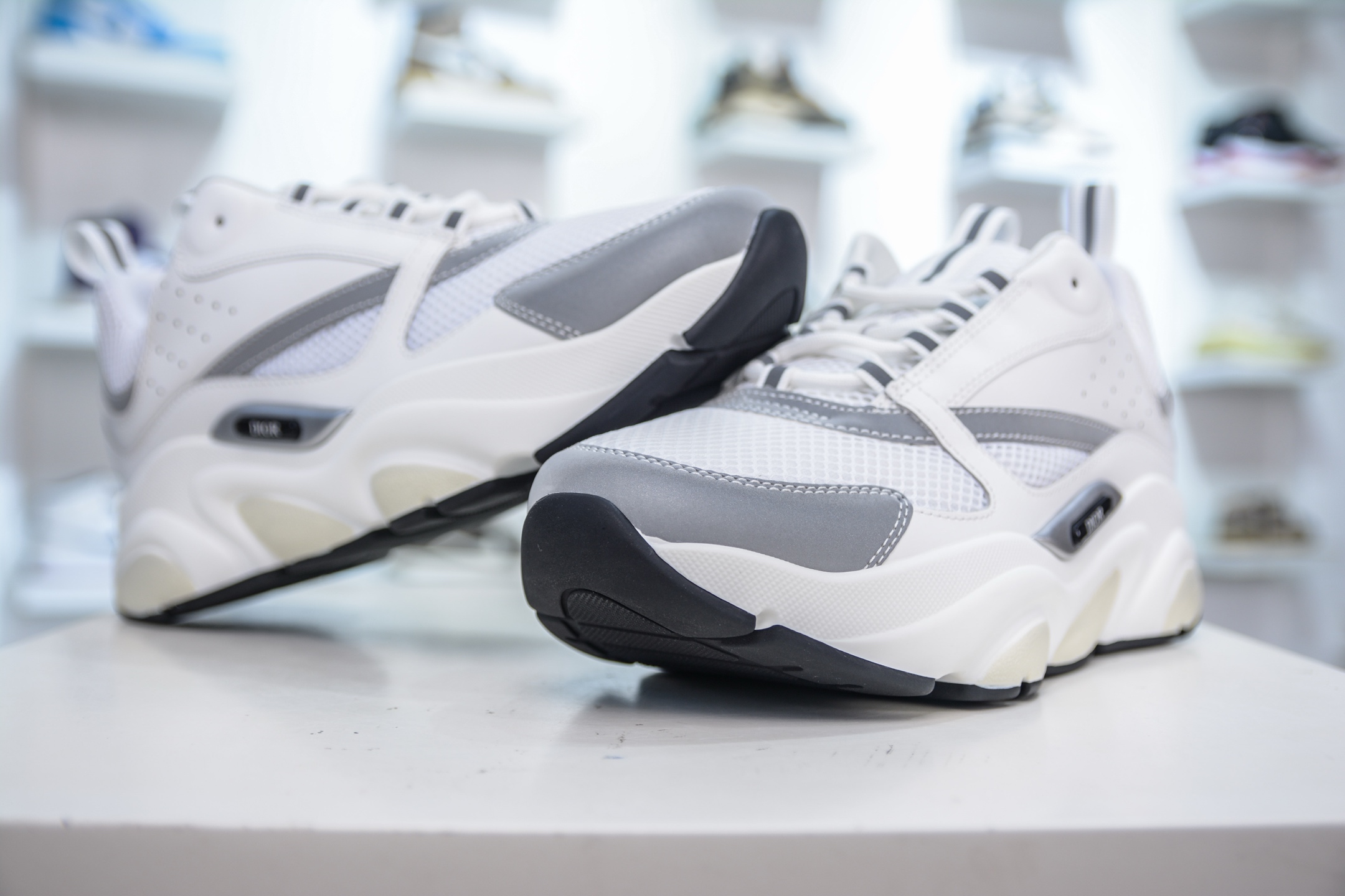 Dior Homme B22 Trainer Sneaker系列复古厚底老爹风休闲运动慢跑鞋