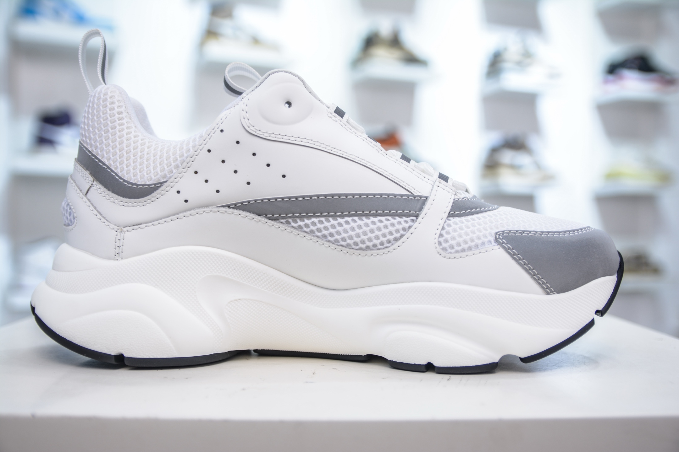 Dior Homme B22 Trainer Sneaker系列复古厚底老爹风休闲运动慢跑鞋