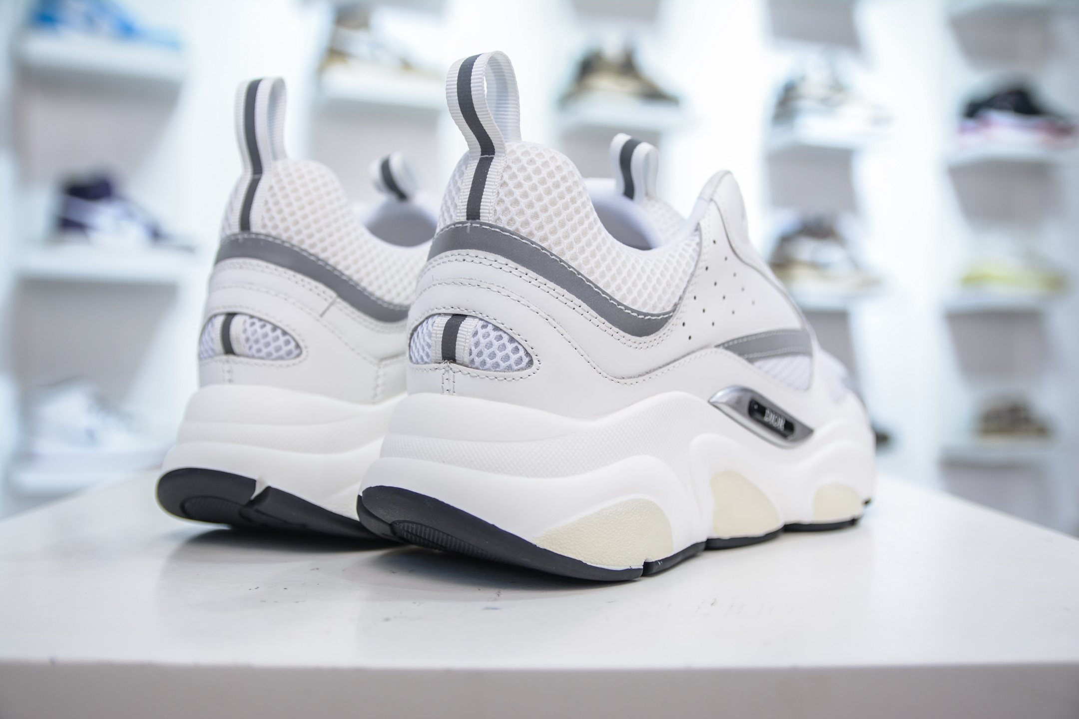 Dior Homme B22 Trainer Sneaker系列复古厚底老爹风休闲运动慢跑鞋