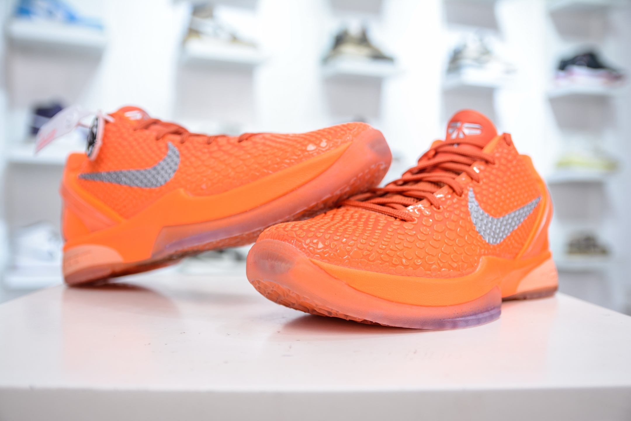 灭世版纯原 NK Zoom Kobe 6 Protro 科比六代 橙银色 IH1871-800