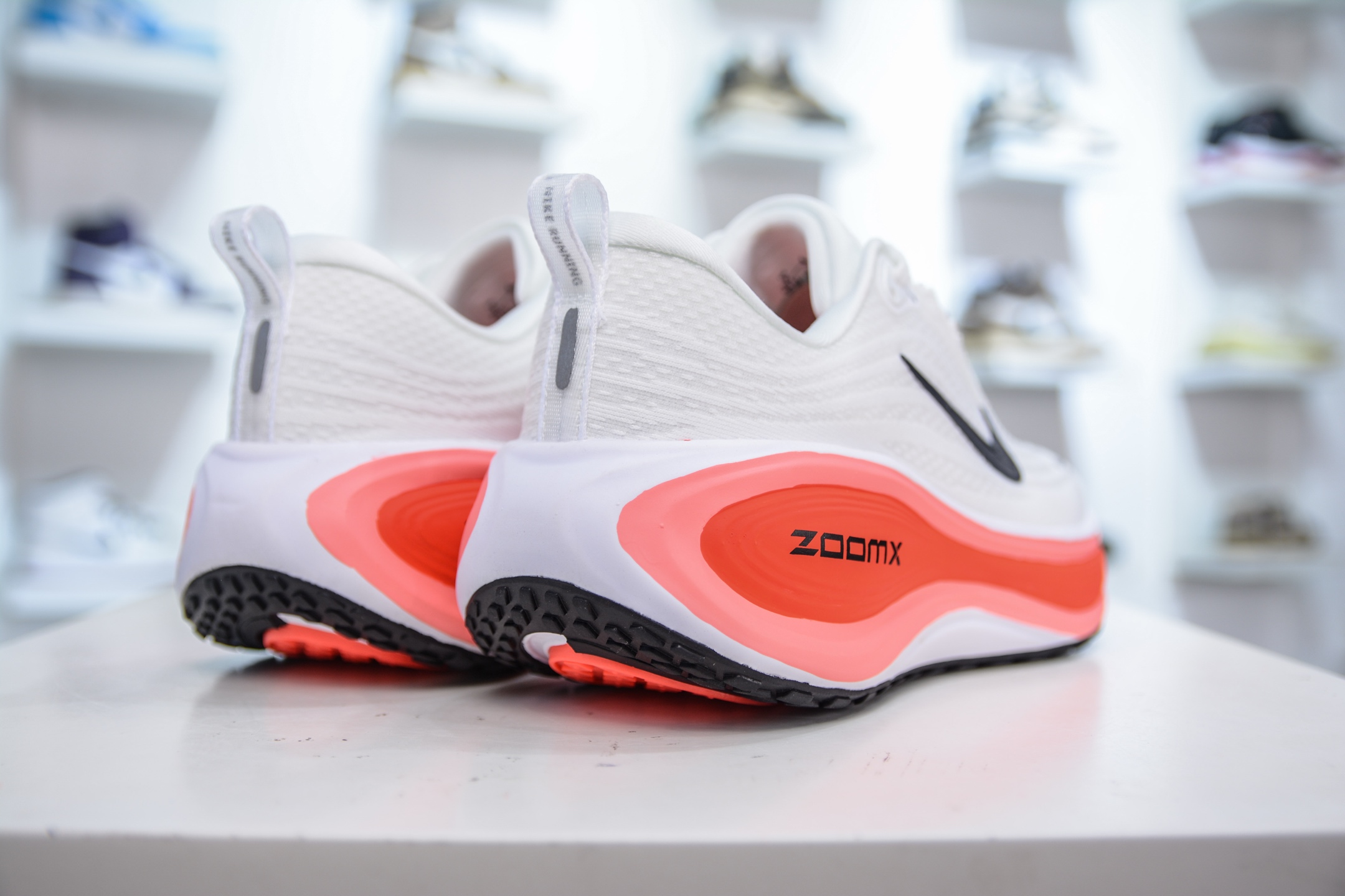 Nike Air Zoom Vomero Plus Running Shoes - White/Orange, HV8150-100 7 i1752071861372 2950 0 5