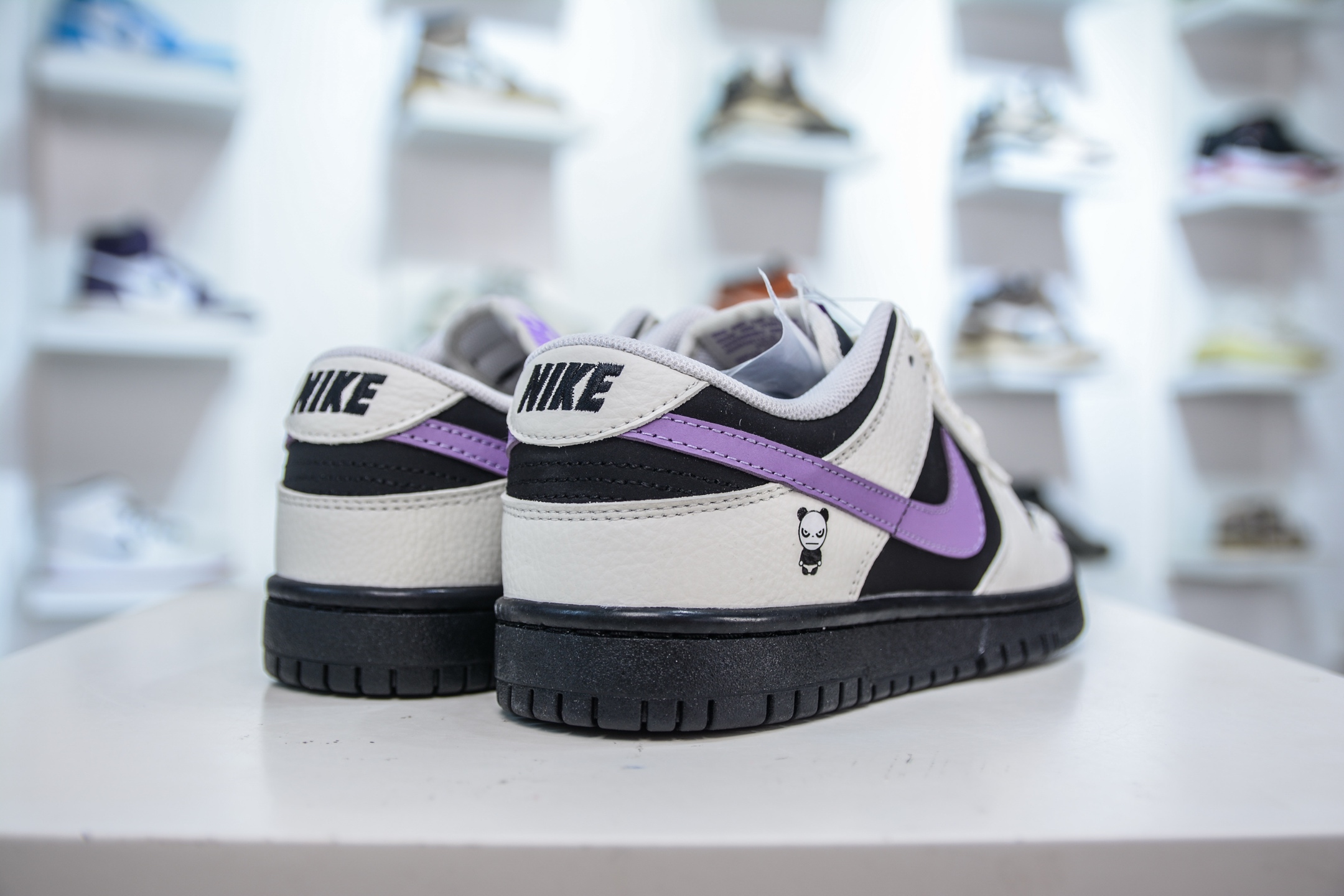 Nike SB Dunk Low White Black Purple Shoes, First Layer Material, Clean Cut 6 i1752073006346 4491 0 5