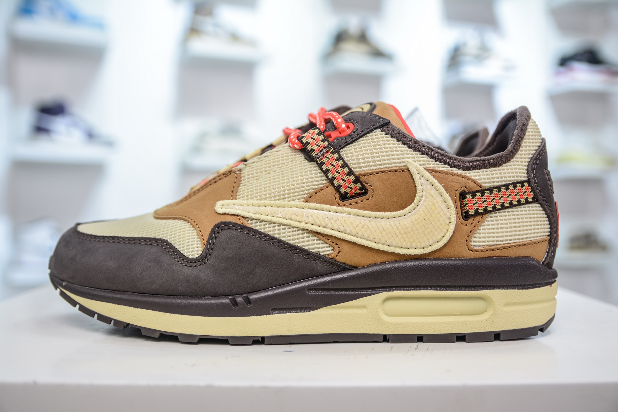 Travis Scott x Nike Air Max 1 'Cactus Jack' Wheat Brown Size 36-47.5 2 i1752073485421 4733 0 0