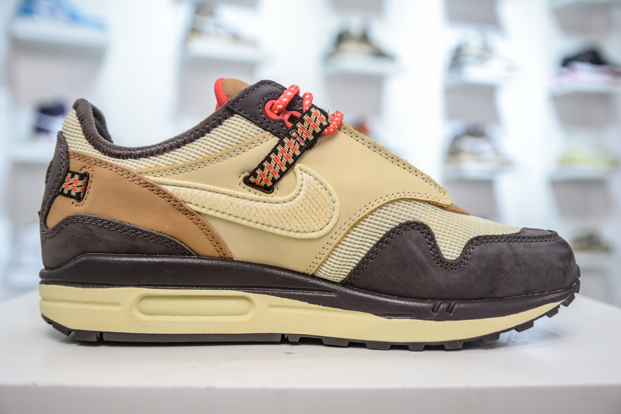 Travis Scott x Nike Air Max 1 'Cactus Jack' Wheat Brown Size 36-47.5 4 i1752073486512 1780 0 2