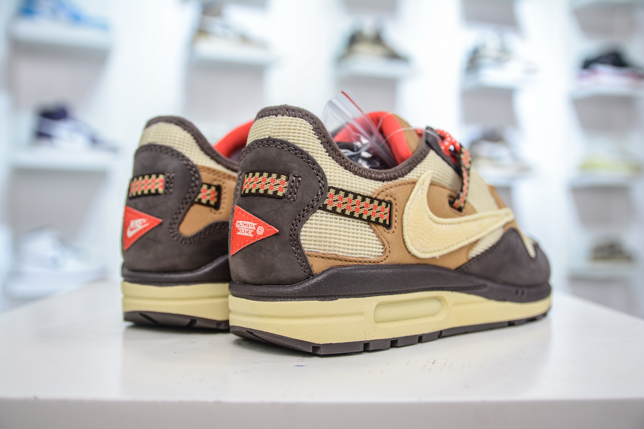 Travis Scott x Nike Air Max 1 'Cactus Jack' Wheat Brown Size 36-47.5 7 i1752073486574 6130 0 5