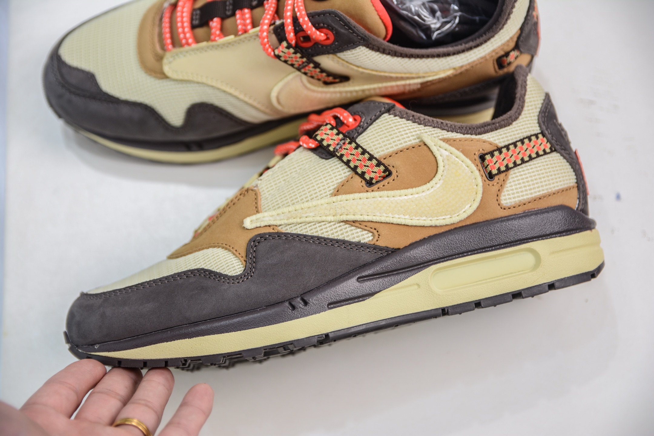 Travis Scott x Nike Air Max 1 'Cactus Jack' Wheat Brown Size 36-47.5 8 i1752073486597 7202 0 6