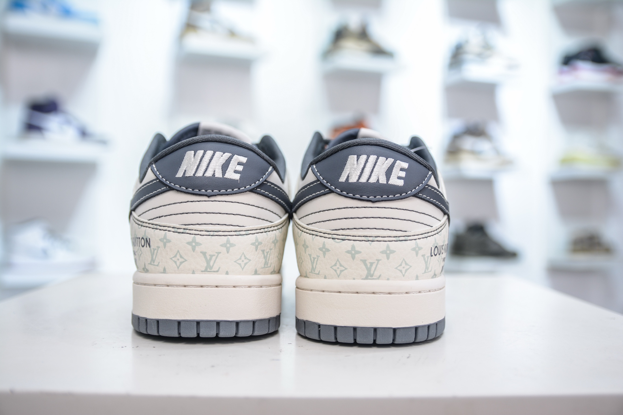 Nike SB Dunk Low x Louis Vuitton LV联名-白灰 YX5066-366