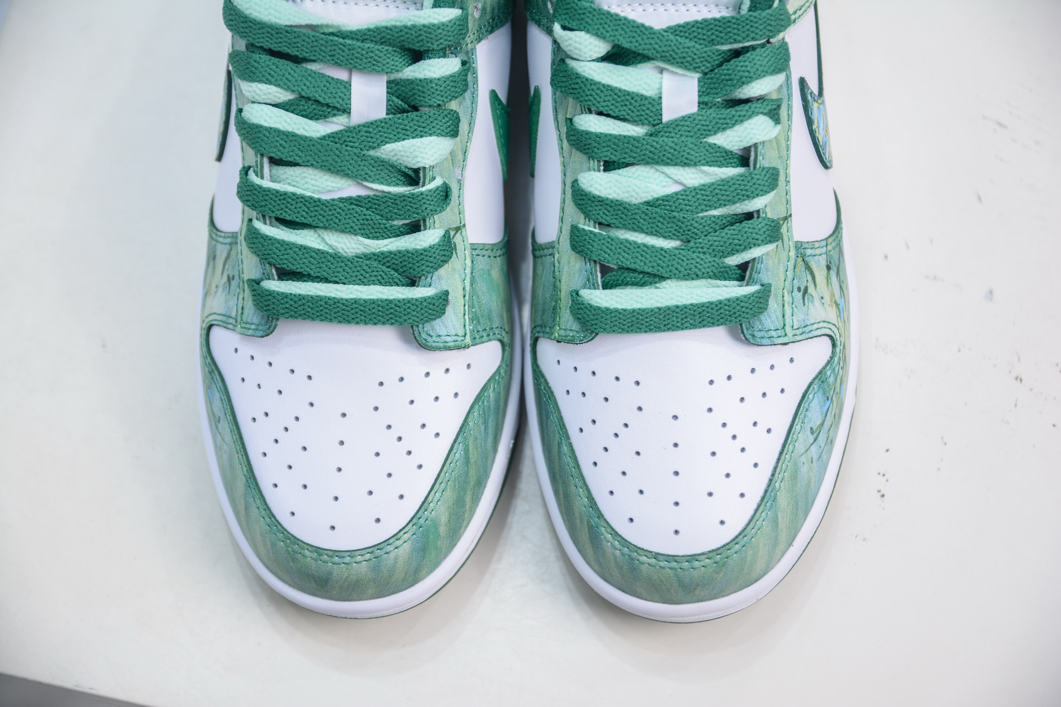 YC纯原 Nike Dunk Low 柳拂衣 白绿 当Dunk经典廓形邂逅东方自然诗韵 HF5441-101-莆田鞋,莆田鞋货源,高仿鞋,高仿鞋货源,安福档口,莆田高仿鞋,莆田鞋批发,高仿鞋批发,莆田高仿运动鞋,高仿运动鞋,莆田运动鞋 YC纯原 Nike Dunk Low 柳拂衣 白绿 当Dunk经典廓形邂逅东方自然诗韵 HF5441-101