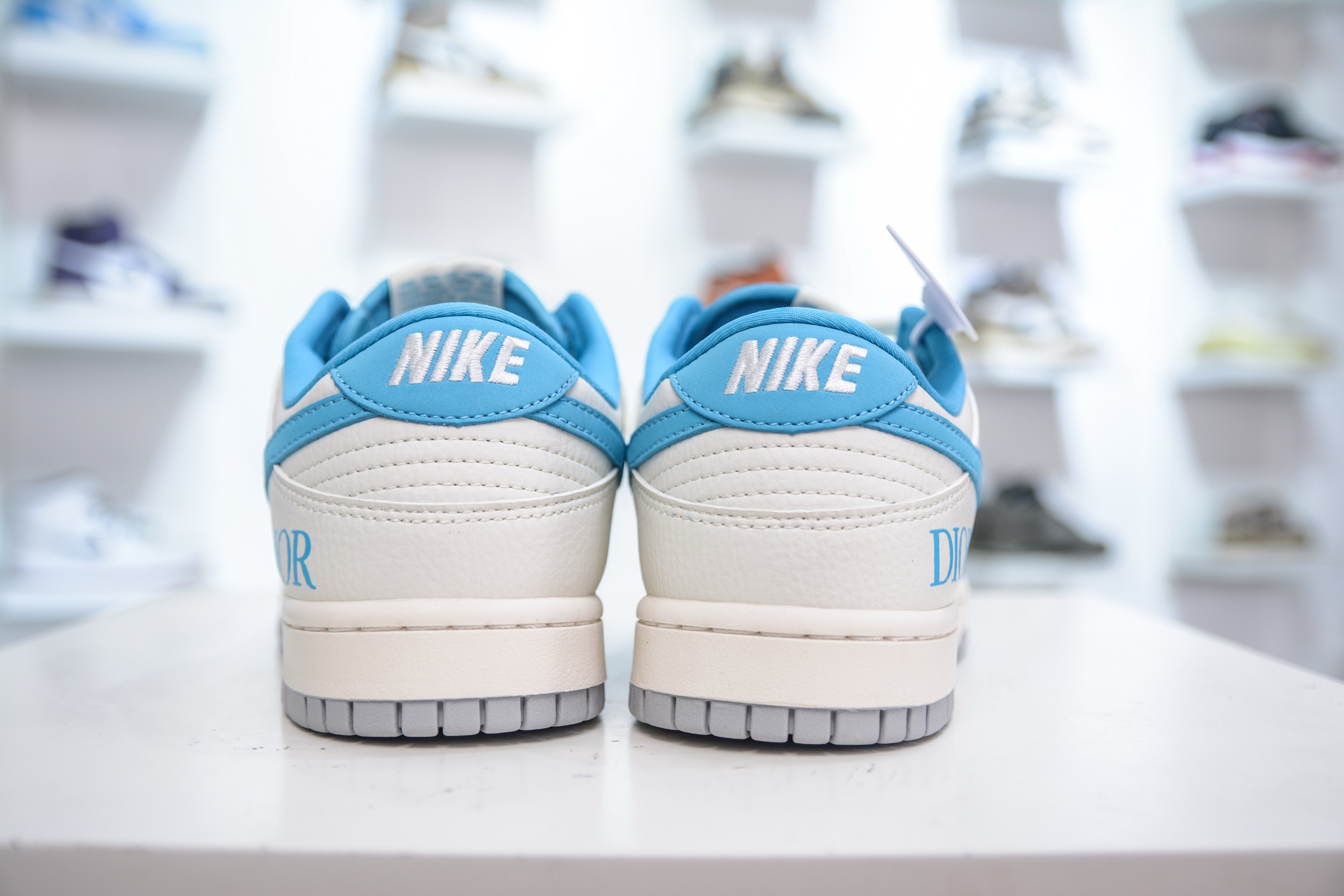 Nike SB Dunk Low x DIOR 迪奥联名-白灰蓝裂纹 XD1588-223