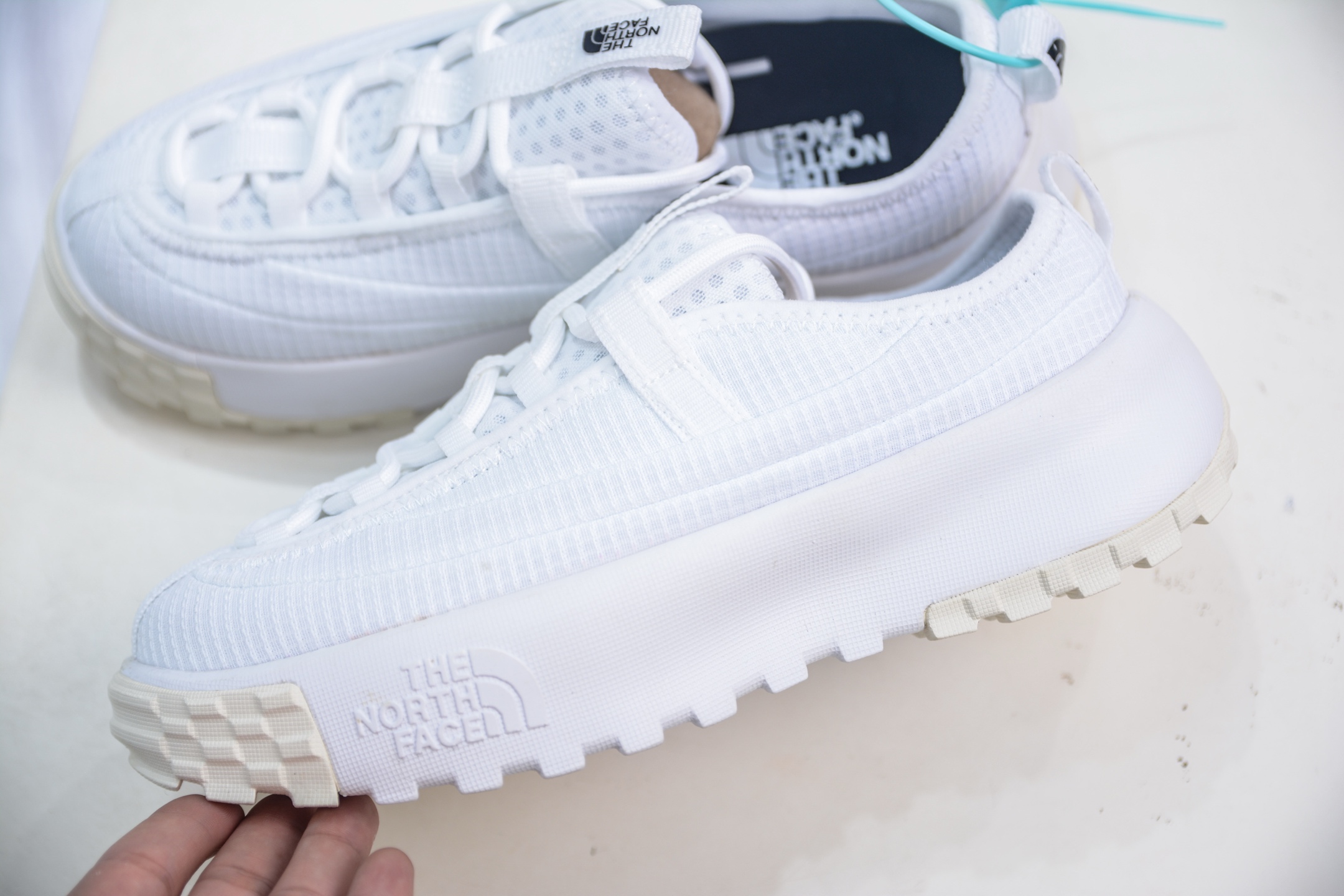 The North Face Hedgehog Women's White Sneakers - Trail & Casual Shoes 8 i1752240976023 9940 0 6