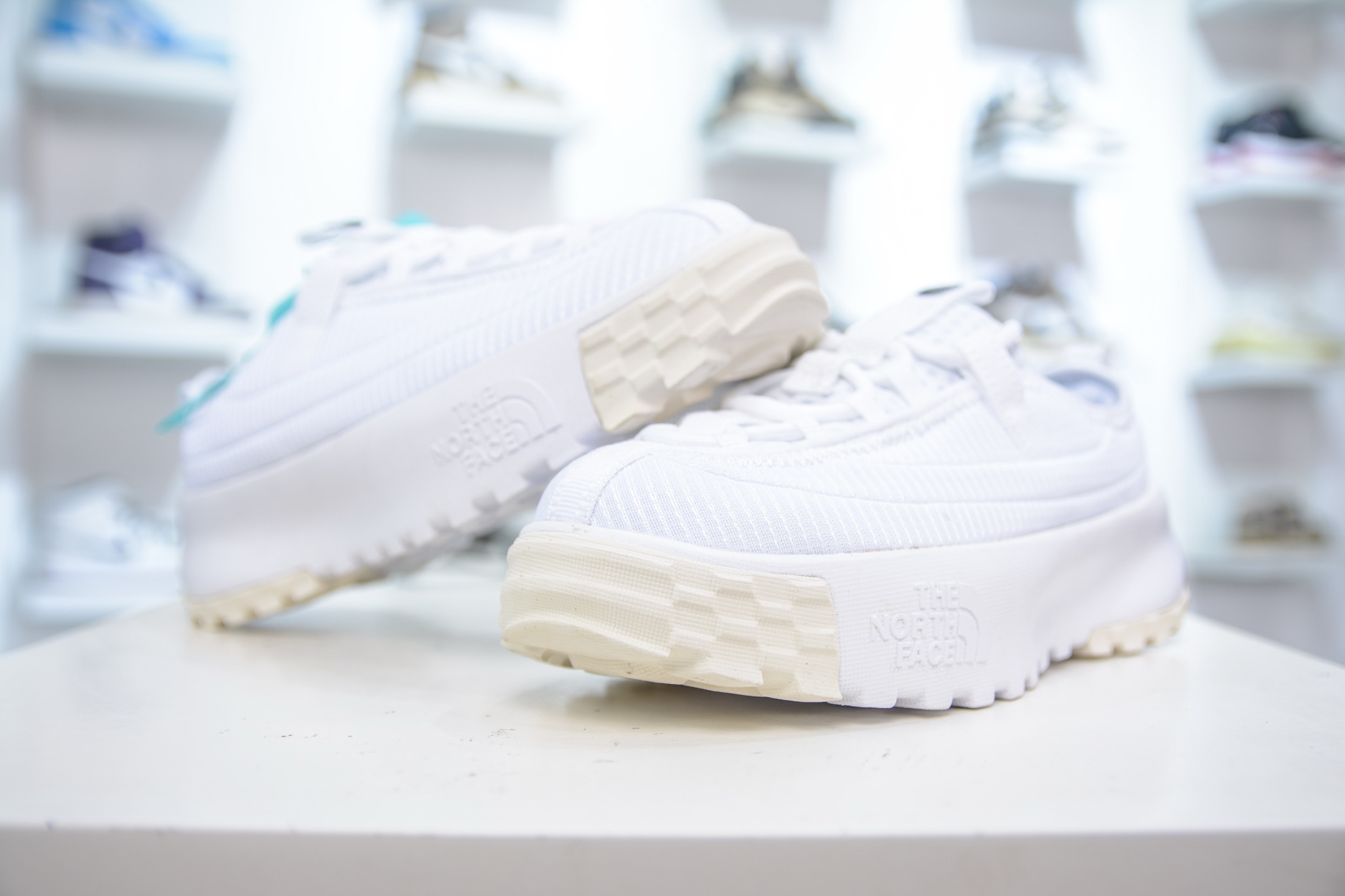 The North Face Hedgehog Women's White Sneakers - Trail & Casual Shoes 5 i1752240977418 9659 0 3