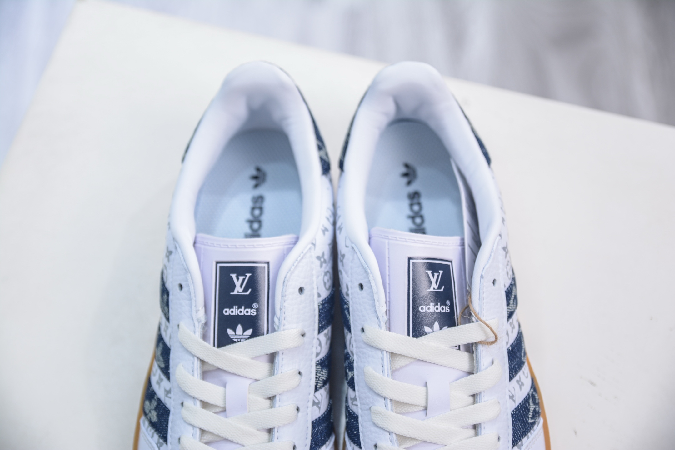 SAMBA OG x Louis Vuitton LV联名-白绿 SC9207-727