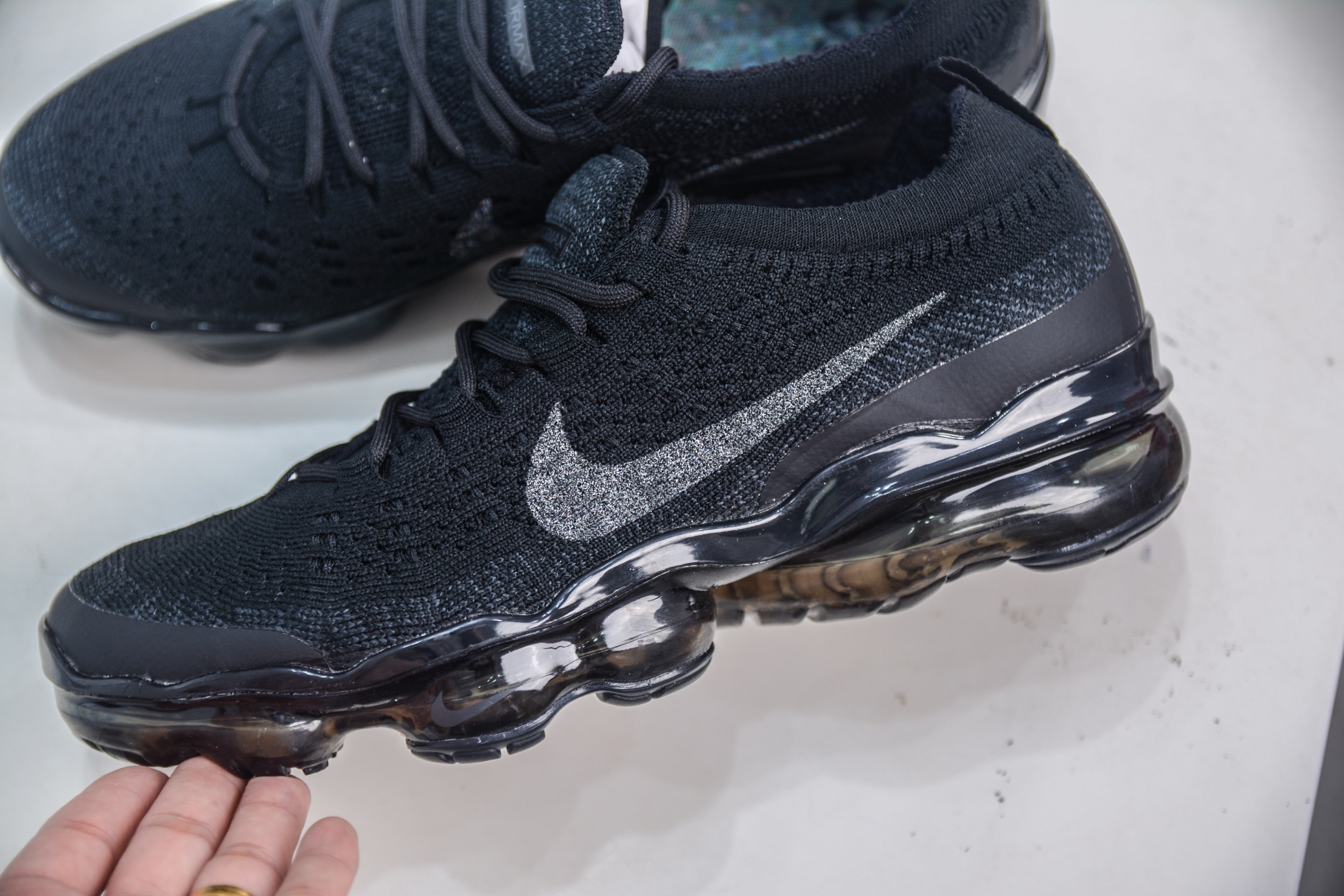 NK Air Vapormax 2023 全掌长气垫缓震网布低帮跑步鞋 DV1678-003