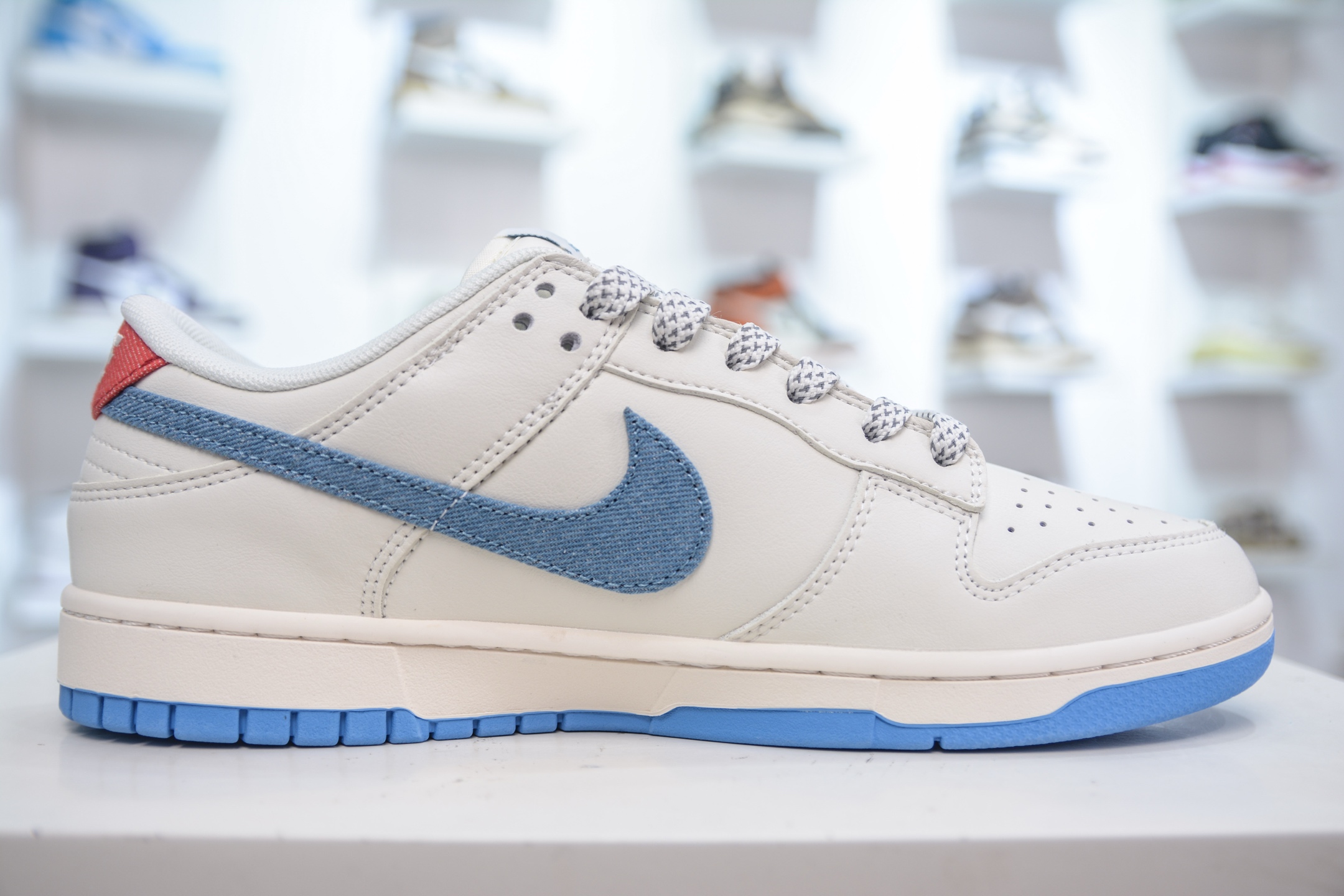 Nike SB Dunk Low x Louis Vuitton LV联名-白蓝 SM6668-101