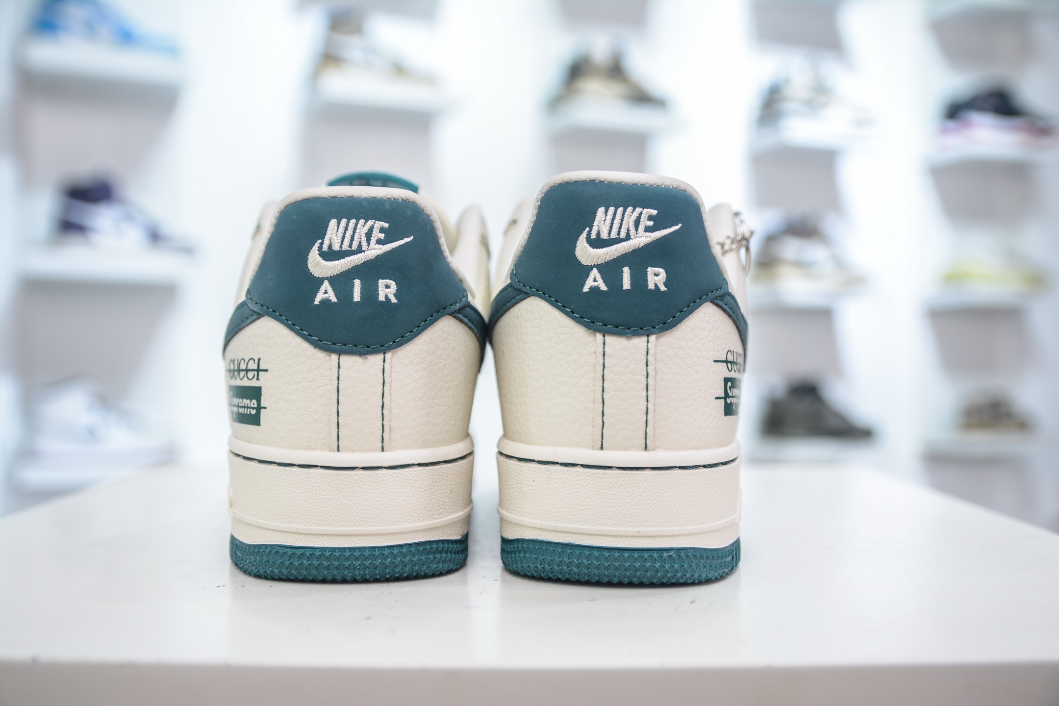 Supreme x Gucci x NIke Air Force 1 SUP古驰联名-湖水蓝 KJ1688-005