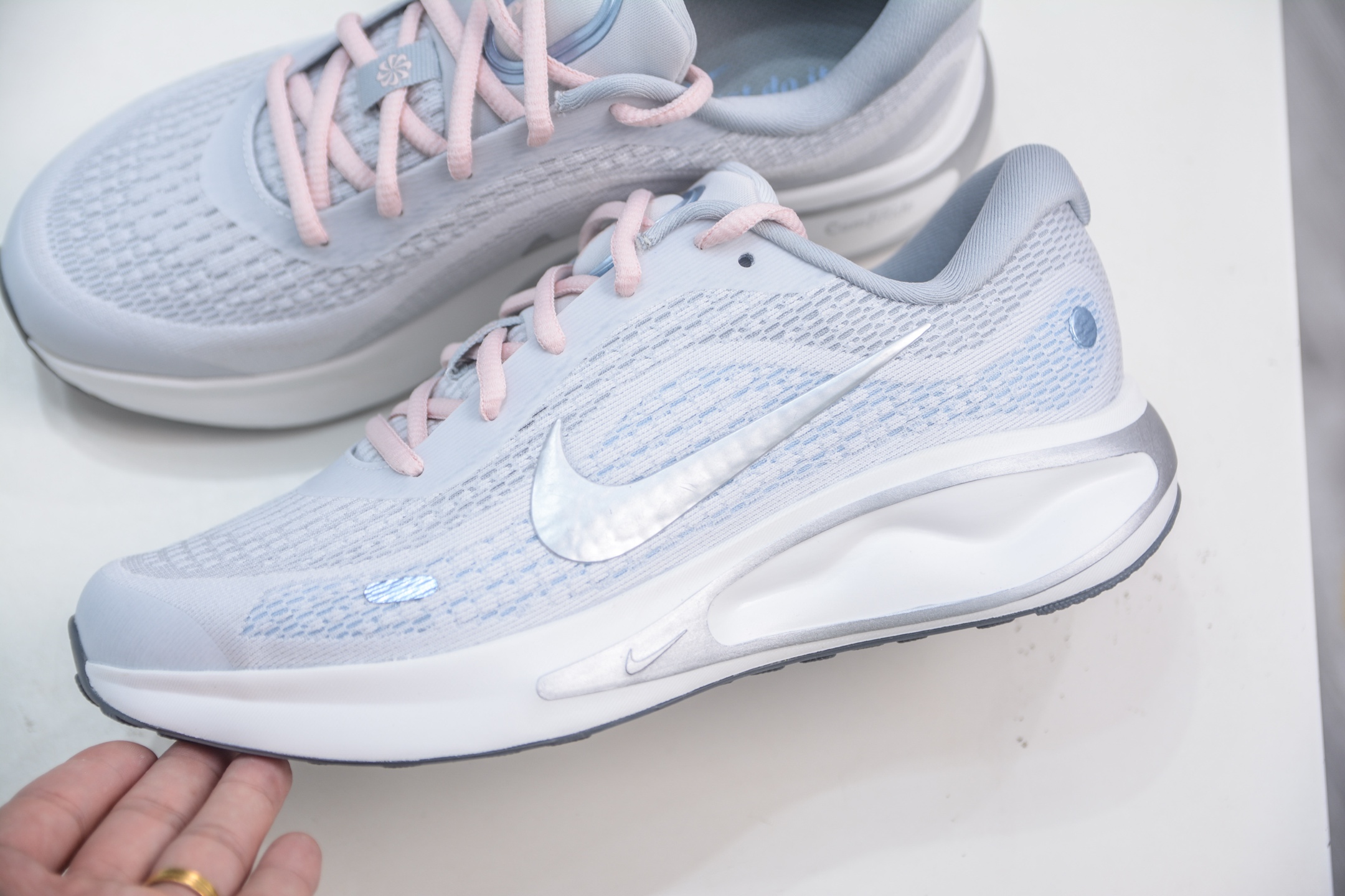 Nike Journey Run Women's Running Shoes, Lightweight ComfiRide Cushioning, FJ7765-006 7 i1754410489074 8870 0 6
