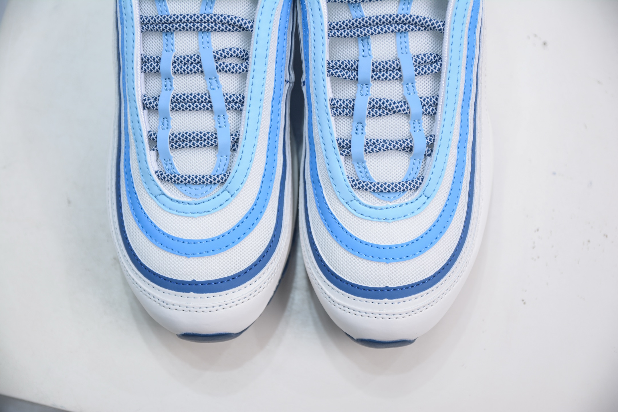 NK Air Max 97子弹 案Swoosh电绣 卡色匹配原版 FN6957-100