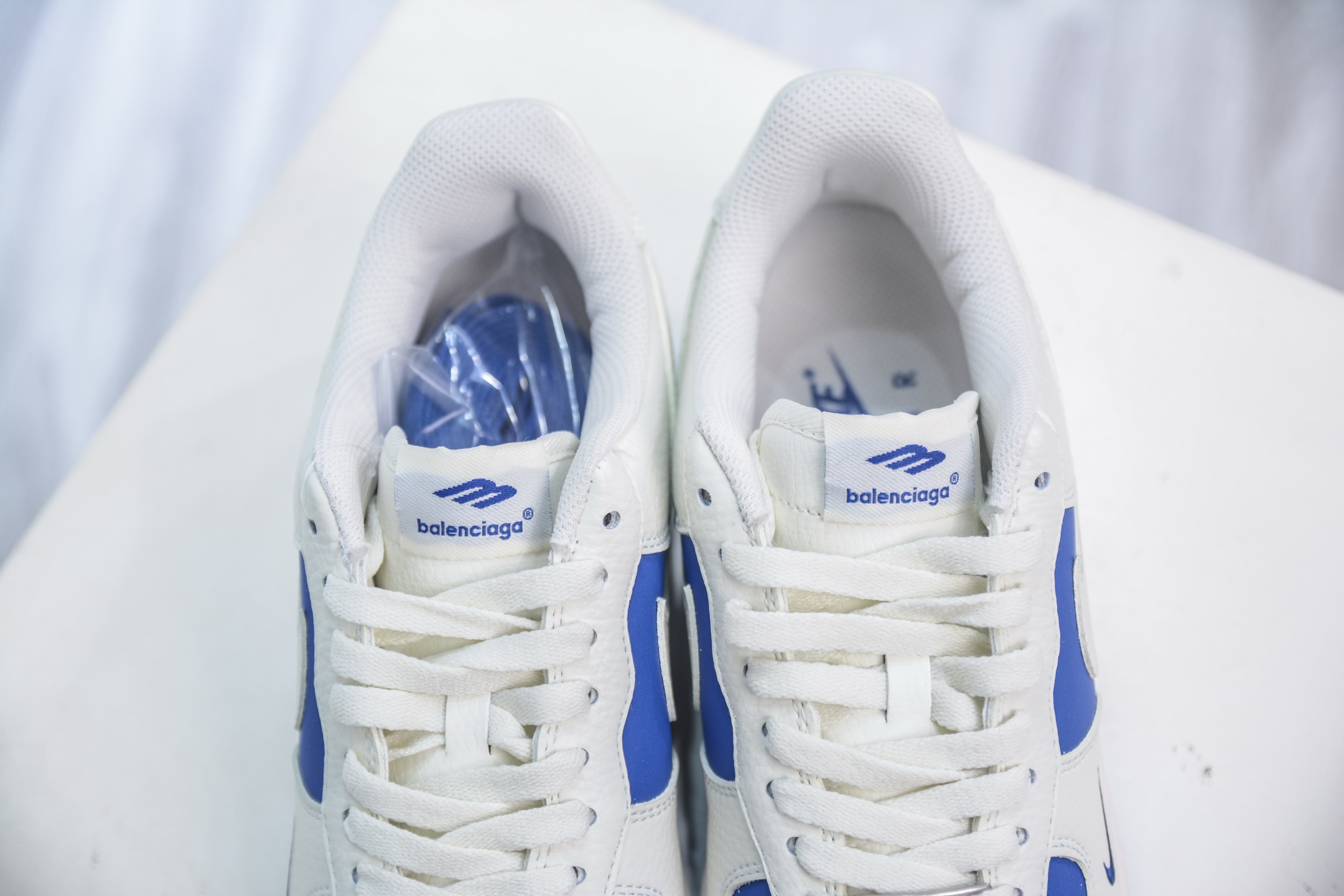 Nike Air Force 1 Low 07 x Balenciaga 巴黎世家联名-白蓝 KX2532-501