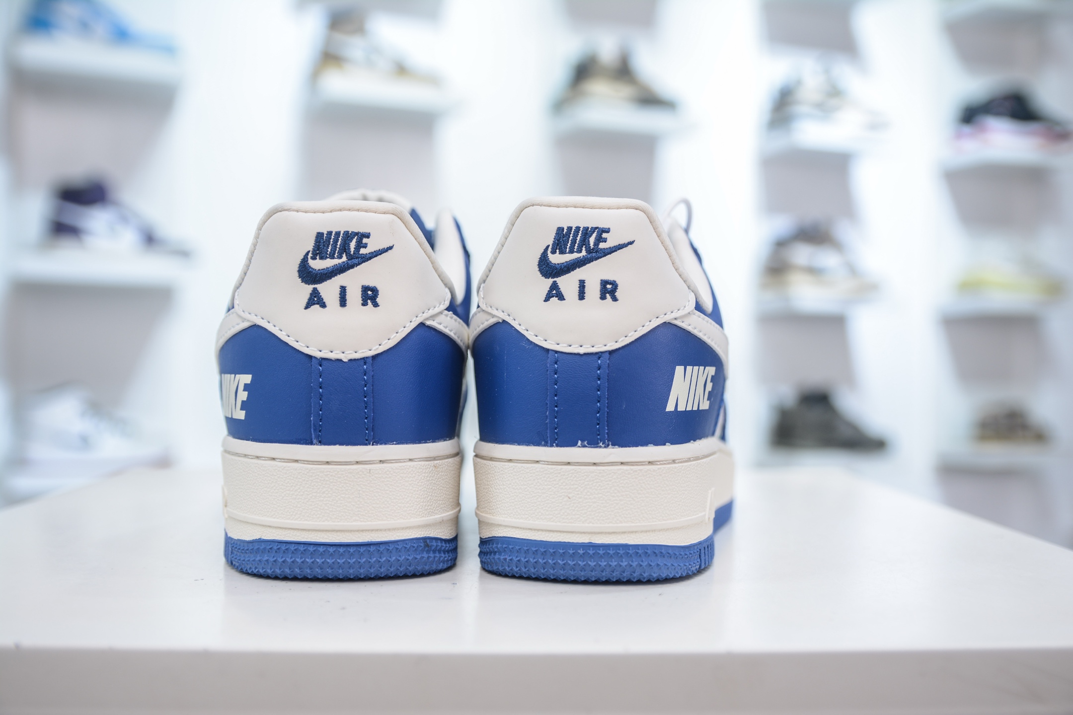 Nike Air Force 1 Low '07 Blue White Collaboration Premium Sneakers 3 i1754410797828 2765 0 1