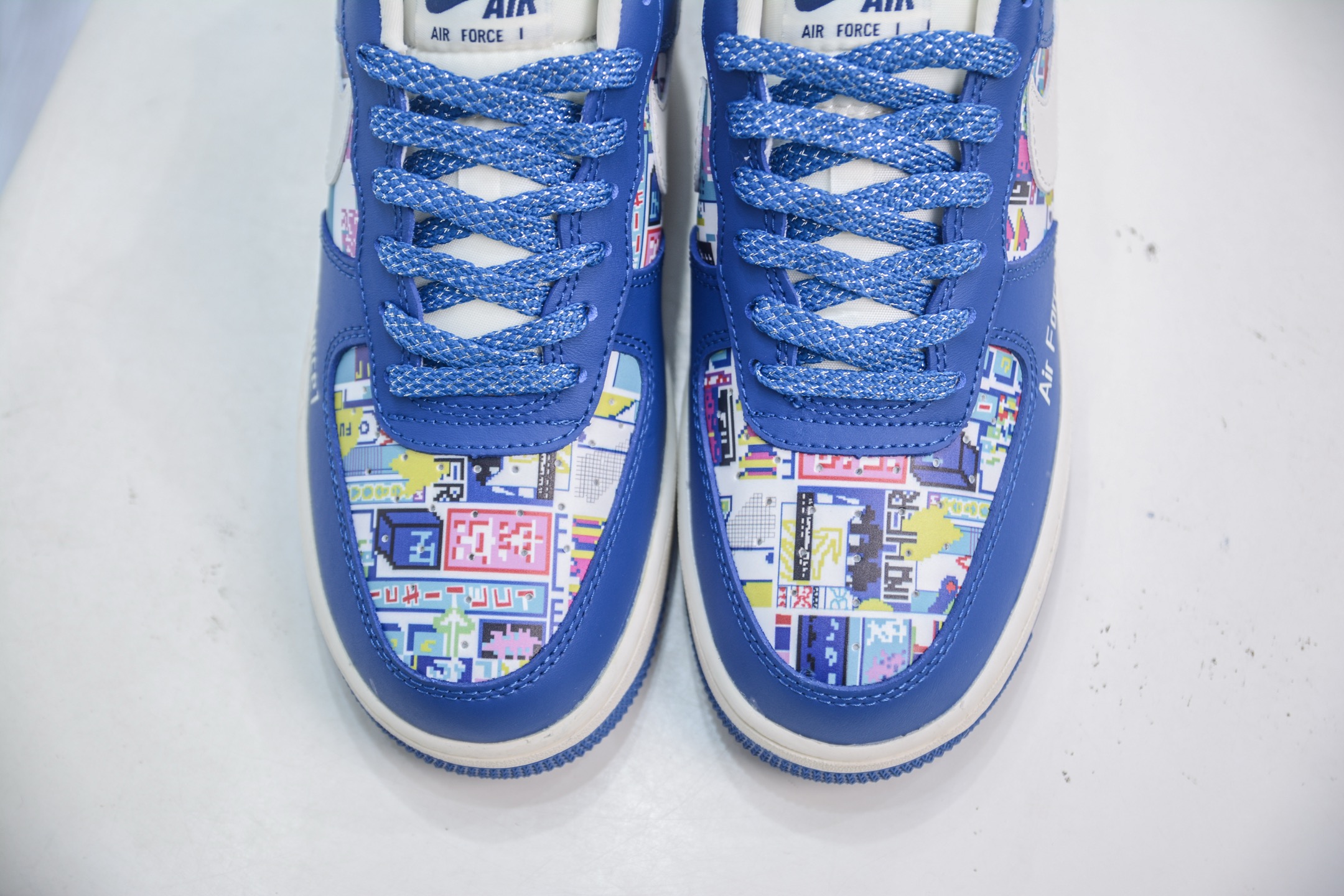 Nike Air Force 1 Low '07 Blue White Collaboration Premium Sneakers 10 i1754410797889 8297 0 8