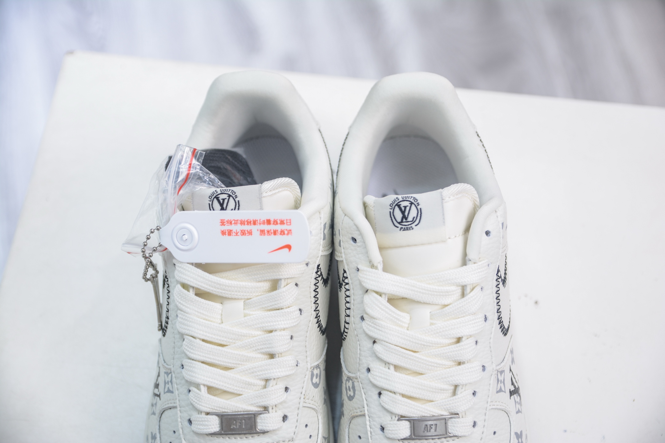 Nike Air Force 1 Low 07 x Louis VuittLV联名-米白黑 SC0601-557