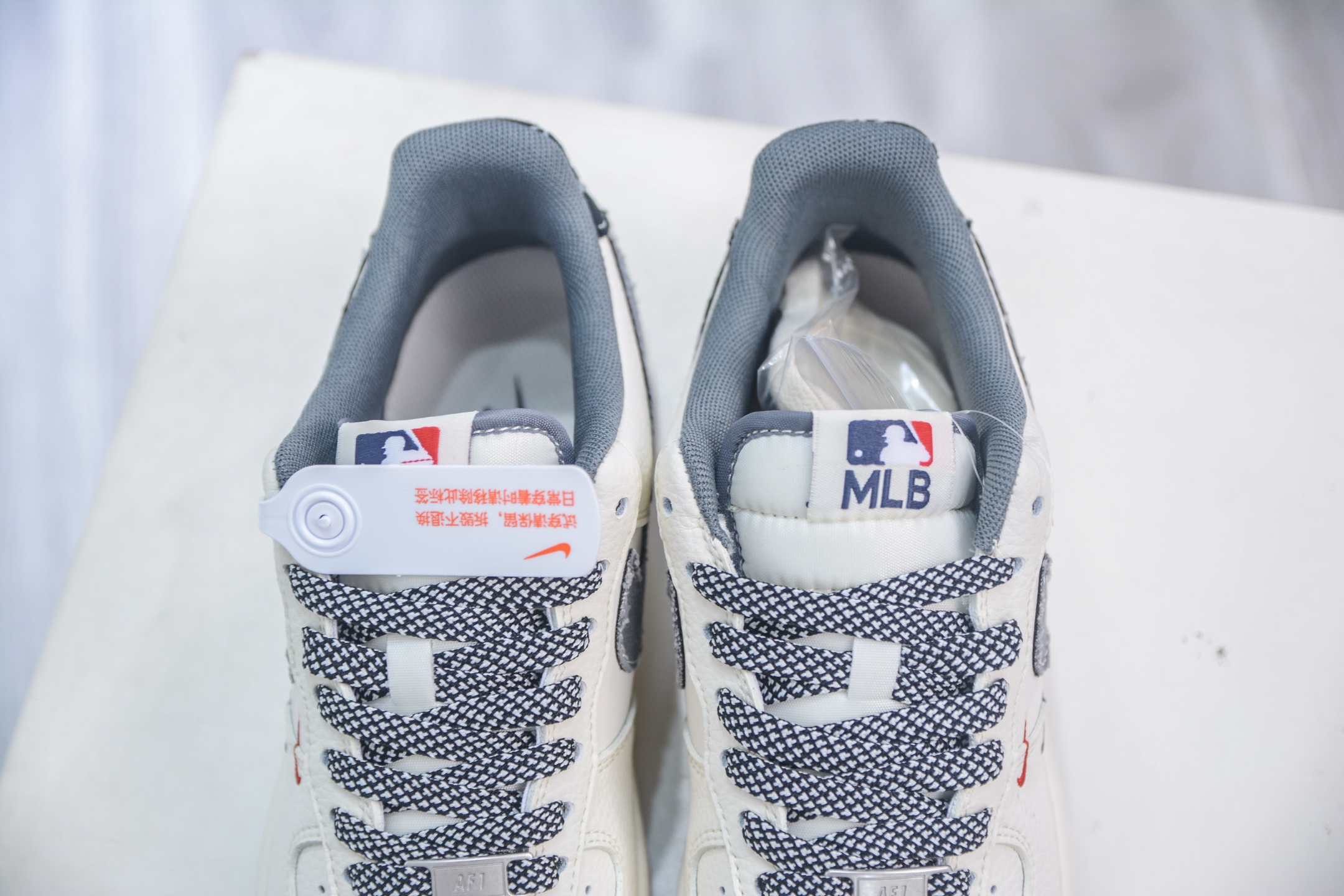 Nike Air Force 1 Low 07 x MLB 洋基队联名-白灰 QW5606-264