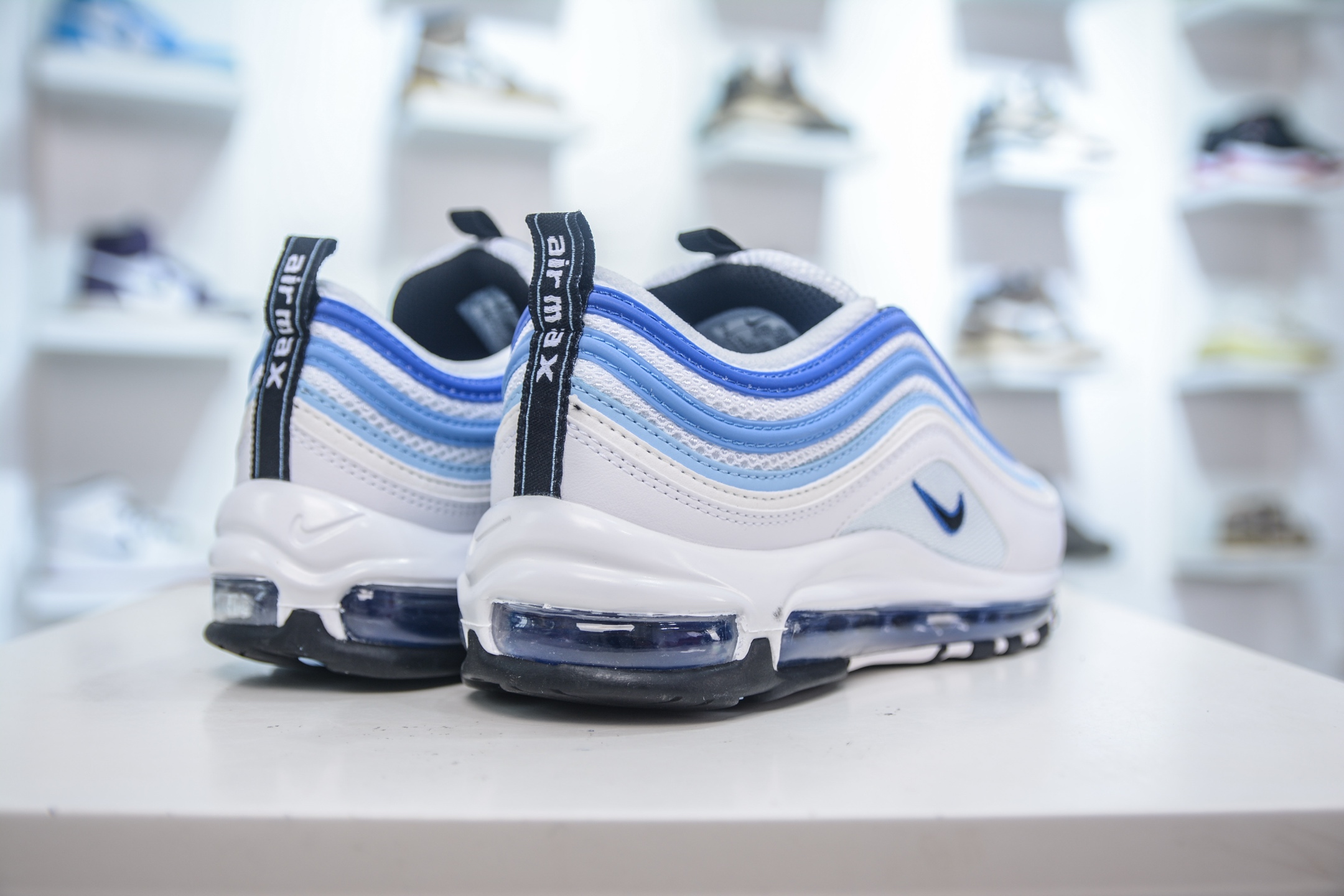 NK Air Max 97子弹 Swoosh电绣 卡色匹配原版 DO8900-100