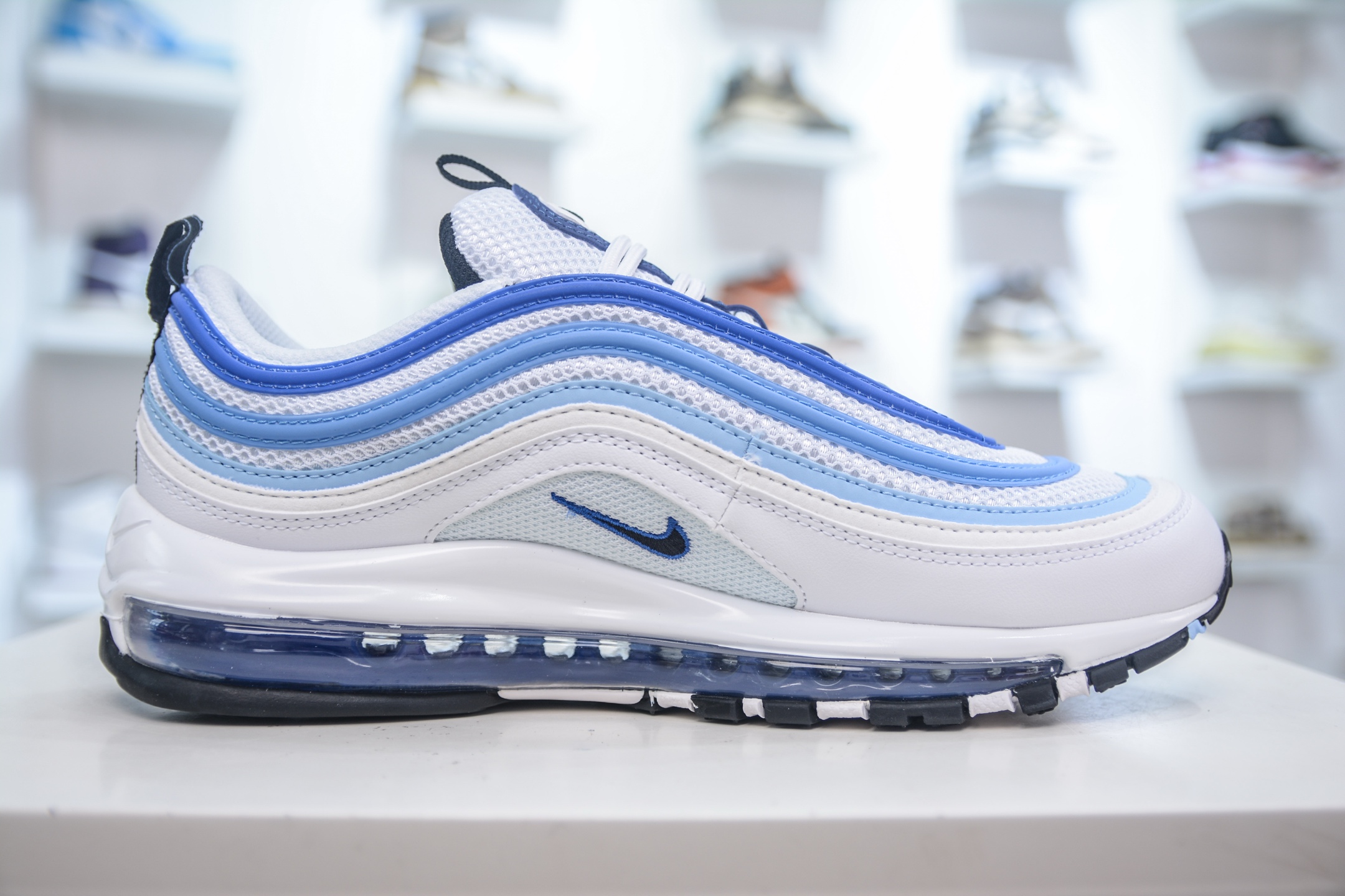 NK Air Max 97子弹 Swoosh电绣 卡色匹配原版 DO8900-100