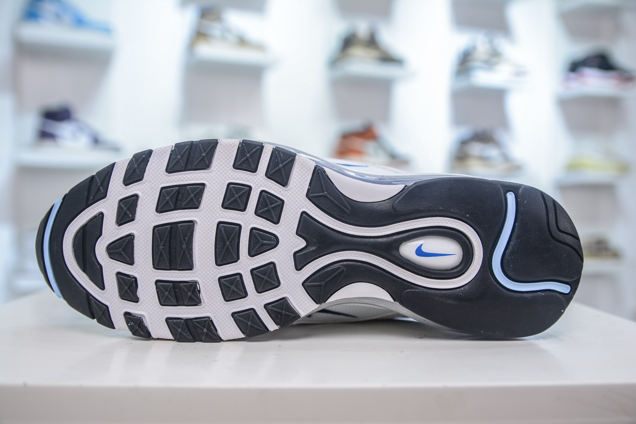 NK Air Max 97子弹 Swoosh电绣 卡色匹配原版 DO8900-100