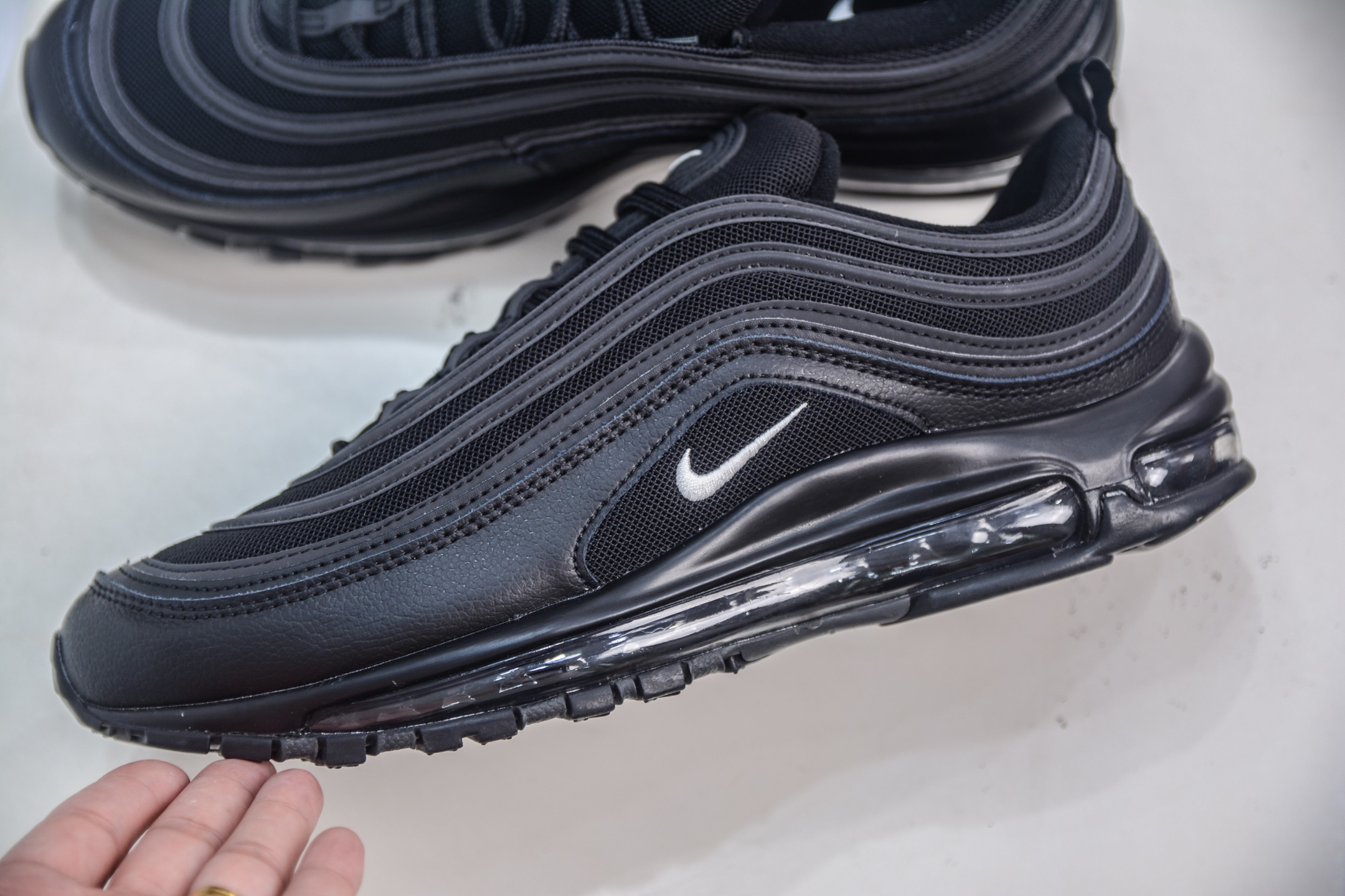 NK Air Max 97子弹 Swoosh电绣 卡色匹配原版 921826-015