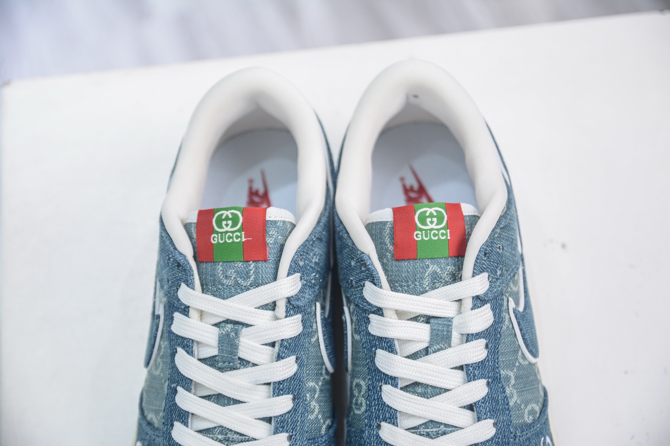 Nike SB Dunk Low x Gucci Denim Blue Sneakers, Comfortable and Stylish 8 i1754587261508 7807 0 7